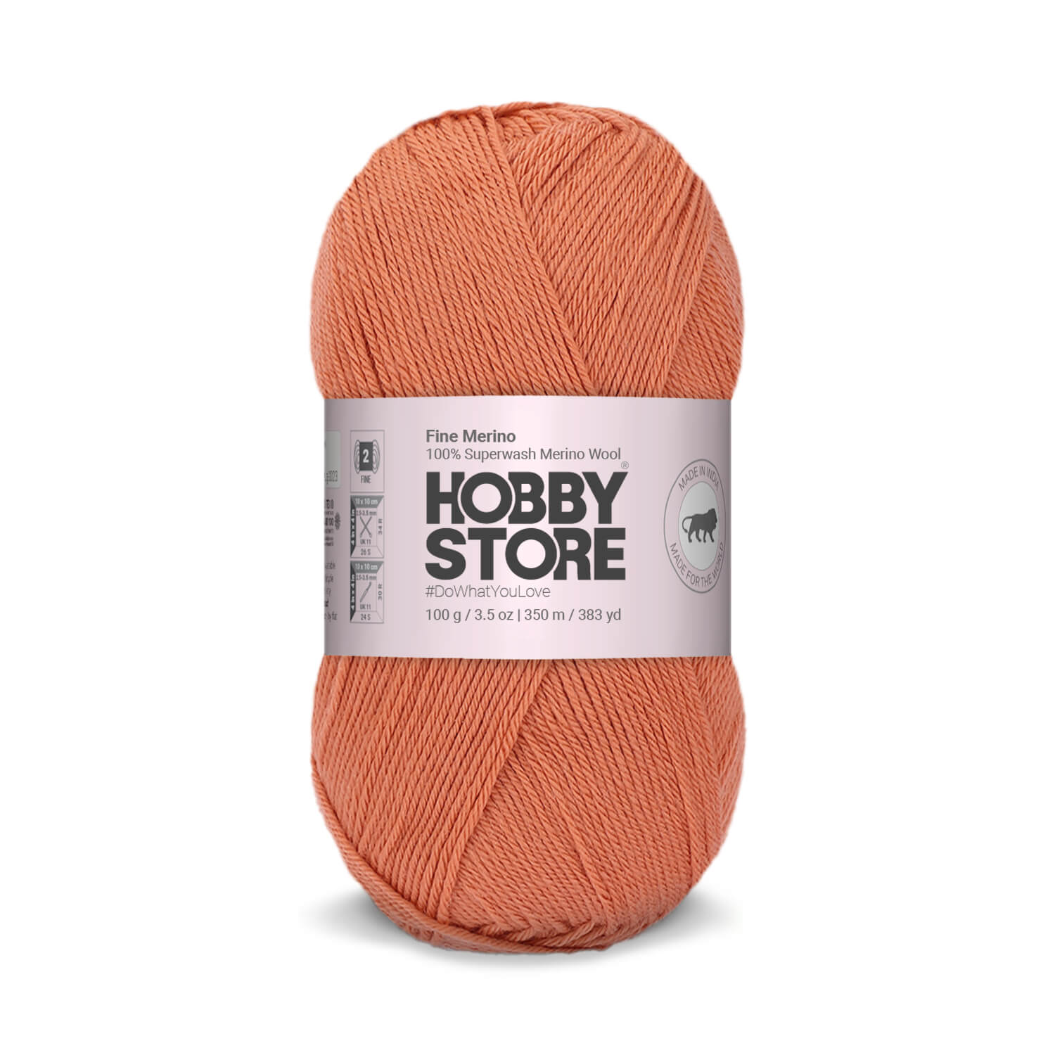 Fine Merino Wool by Hobby Store - Old Rose FM037