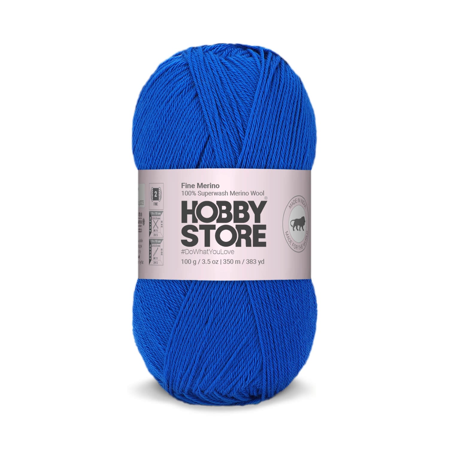 Fine Merino Wool by Hobby Store - Royal Blue FM040