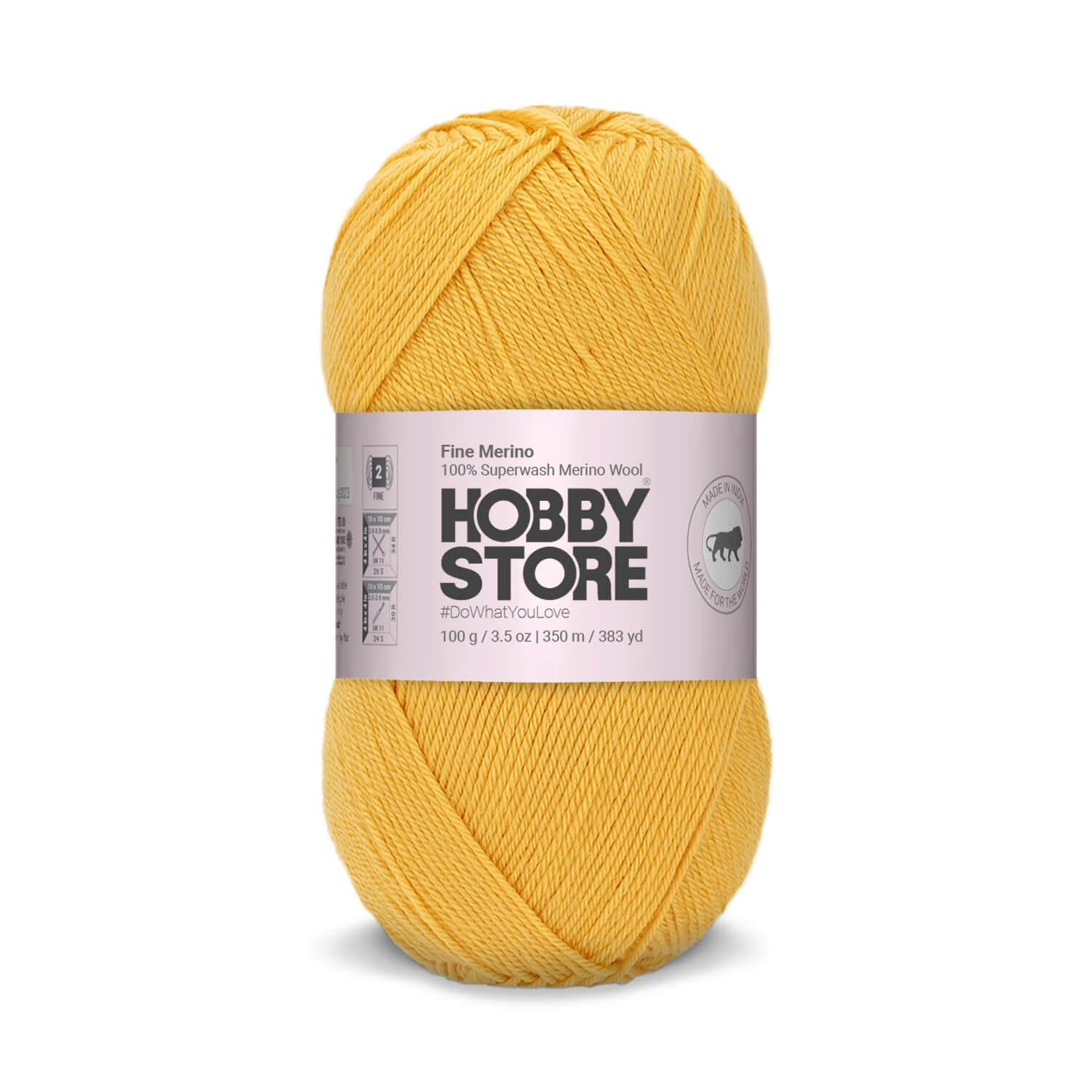 Fine Merino Wool by Hobby Store - Sunshine FM039
