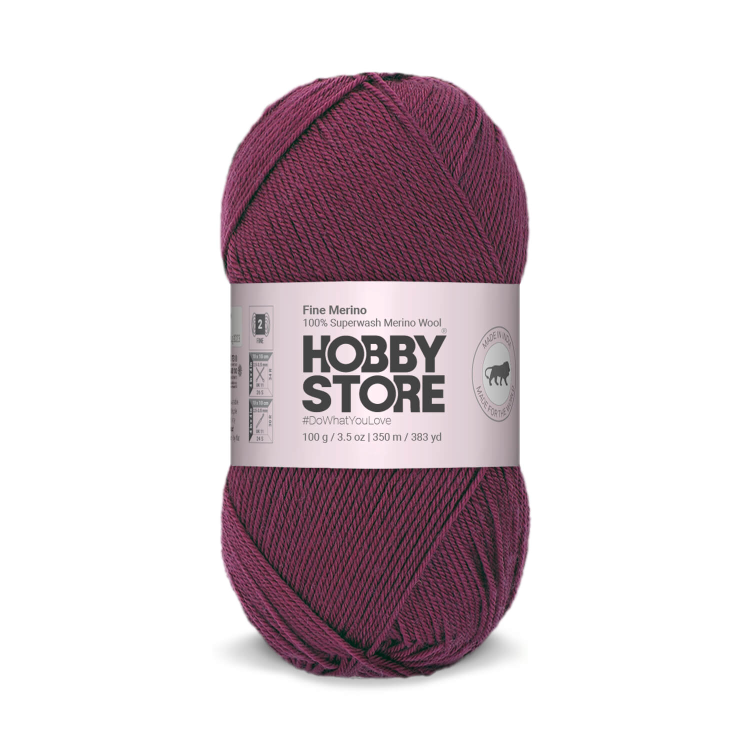 Fine Merino Wool by Hobby Store - Violaceous FM038