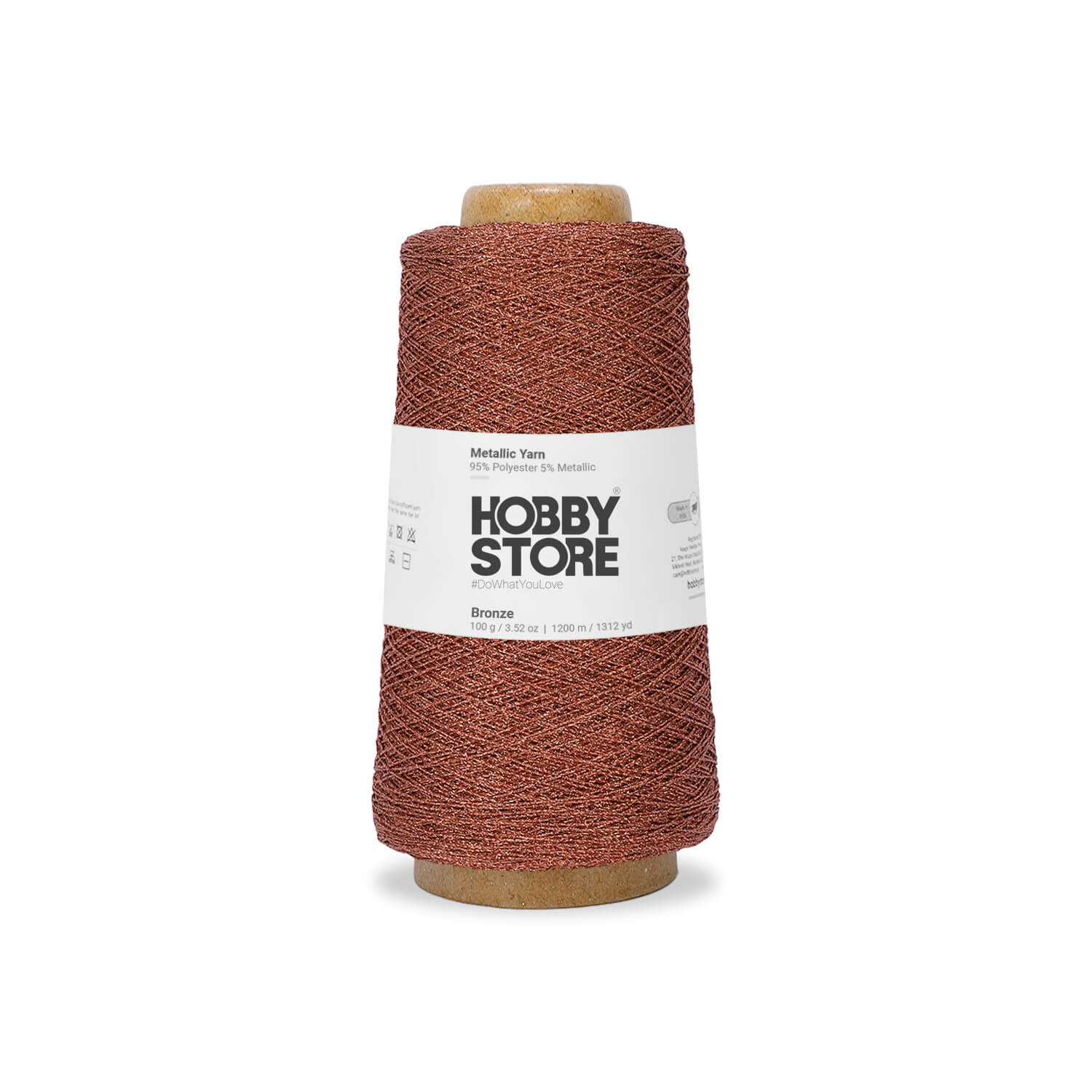 Metallic Yarn by Hobby Store - Bronze METL005
