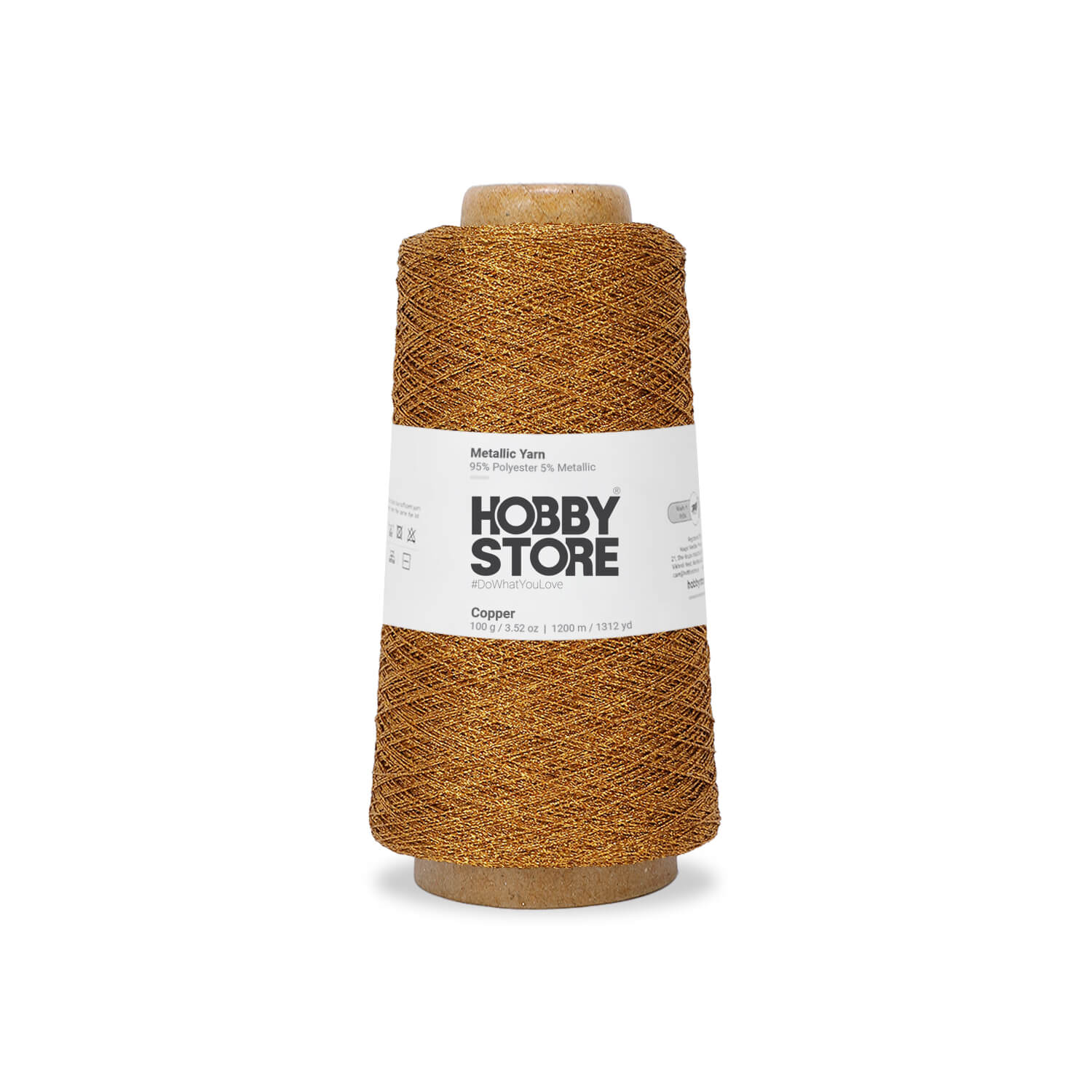 Metallic Yarn by Hobby Store - Copper METL006