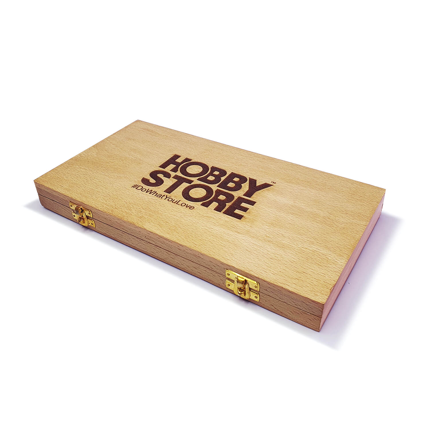 Hobby Store Steel Crochet Hook Set with Ergonomic Wooden Handle