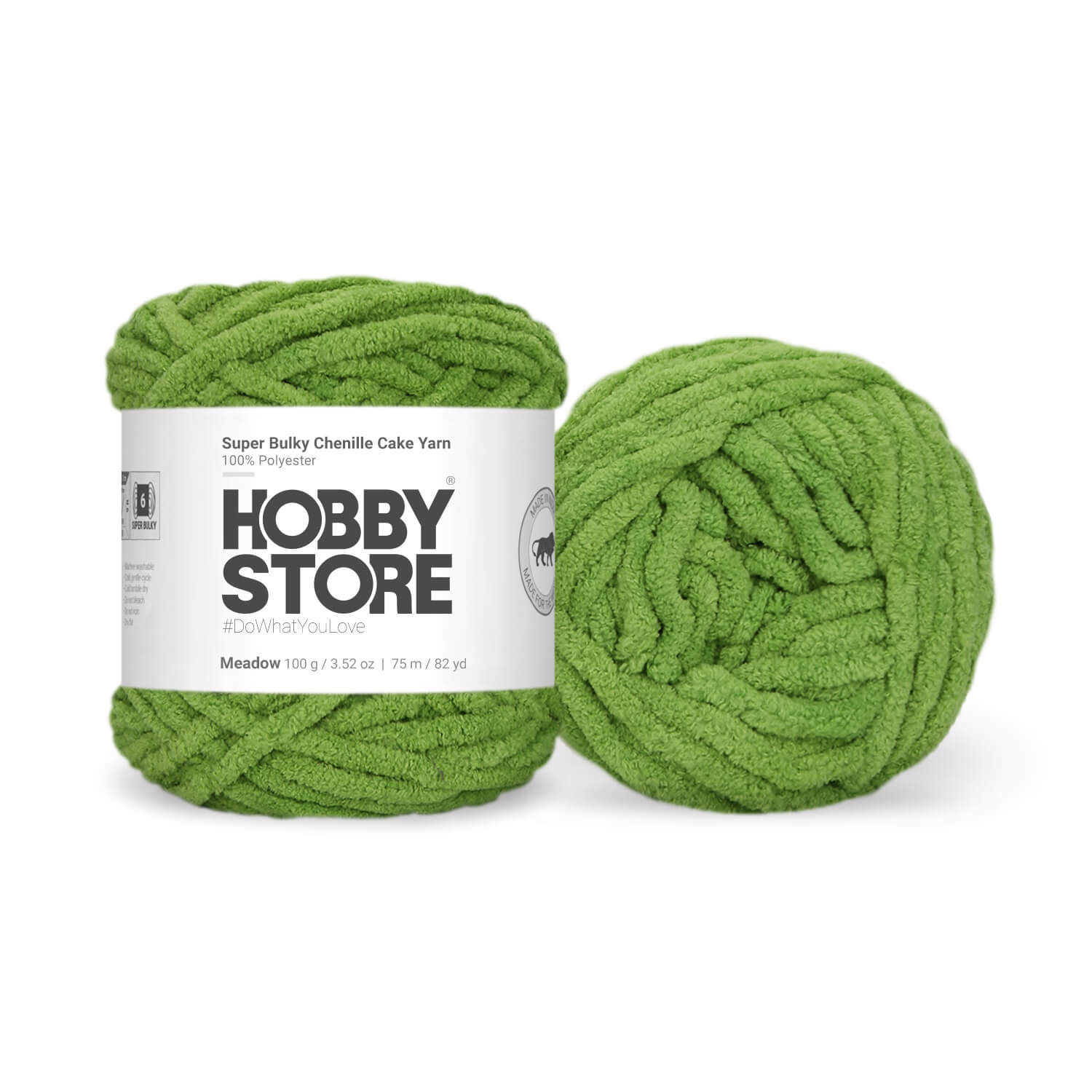 Super Bulky Chenille Cake Yarn by Hobby Store - Meadow 69121