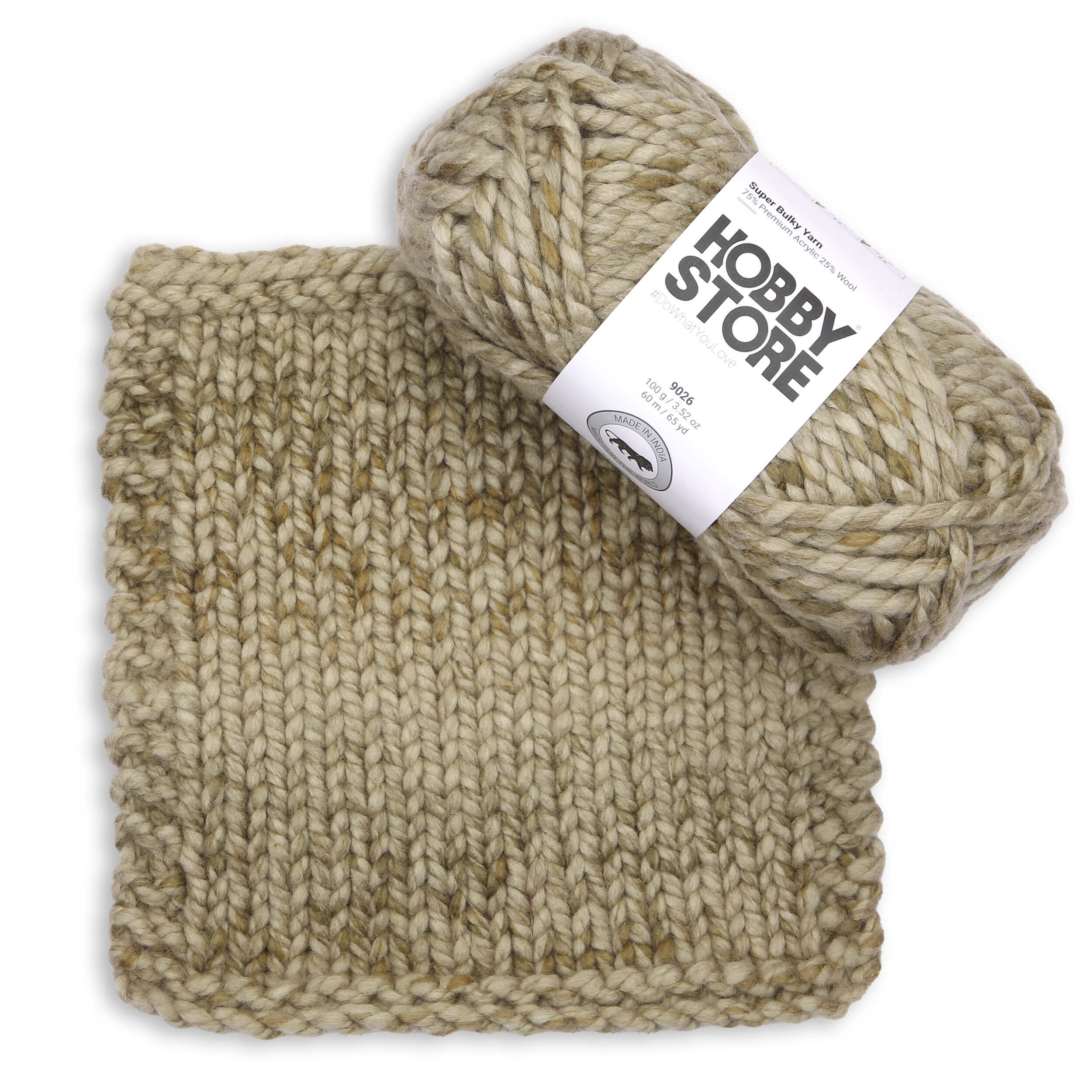 Super Bulky Yarn by Hobby Store - Multi-Color 9026