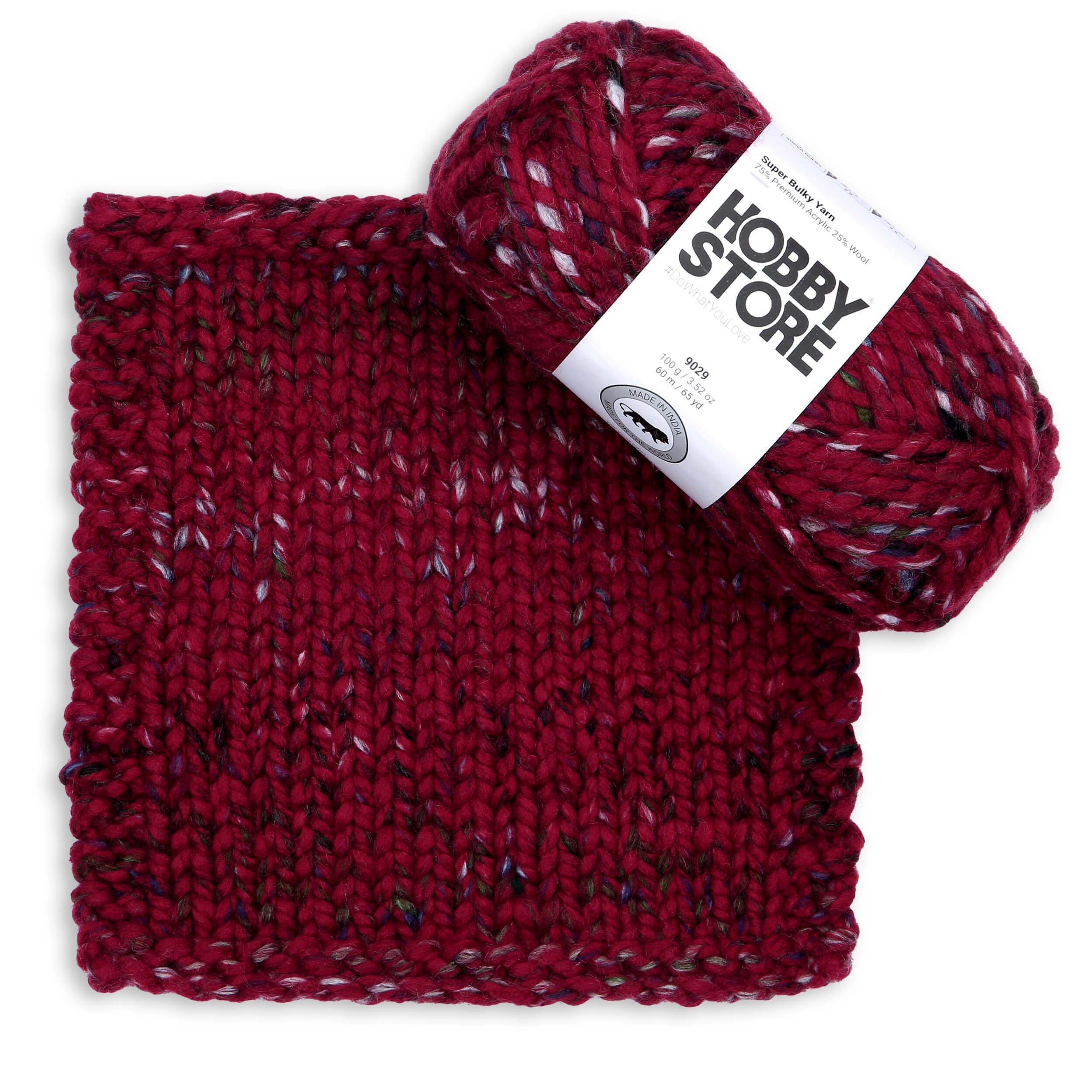 Super Bulky Yarn by Hobby Store - Multi-Color 9029