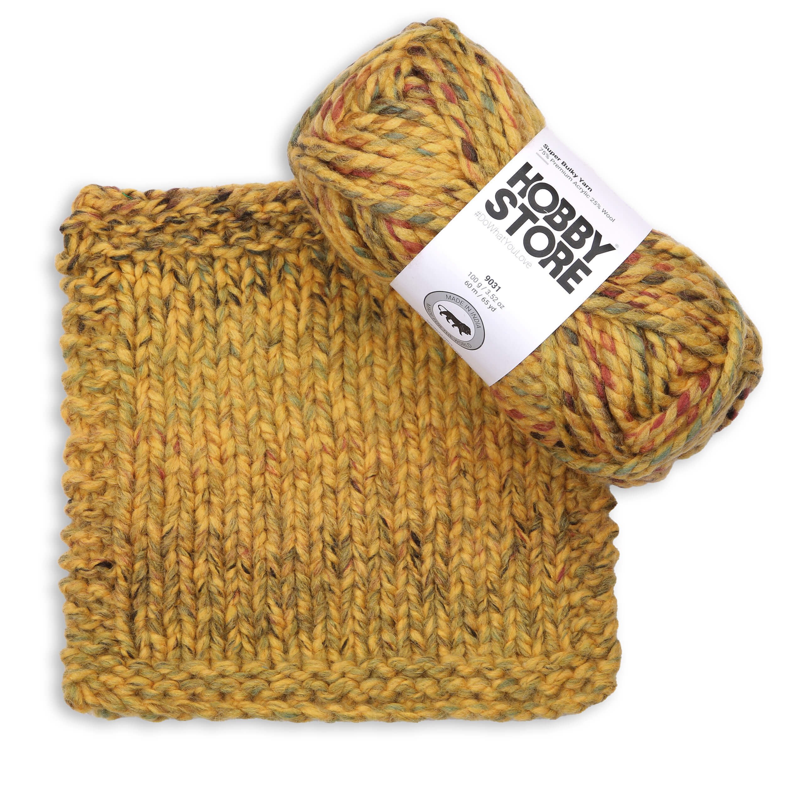 Super Bulky Yarn by Hobby Store - Multi-Color 9031