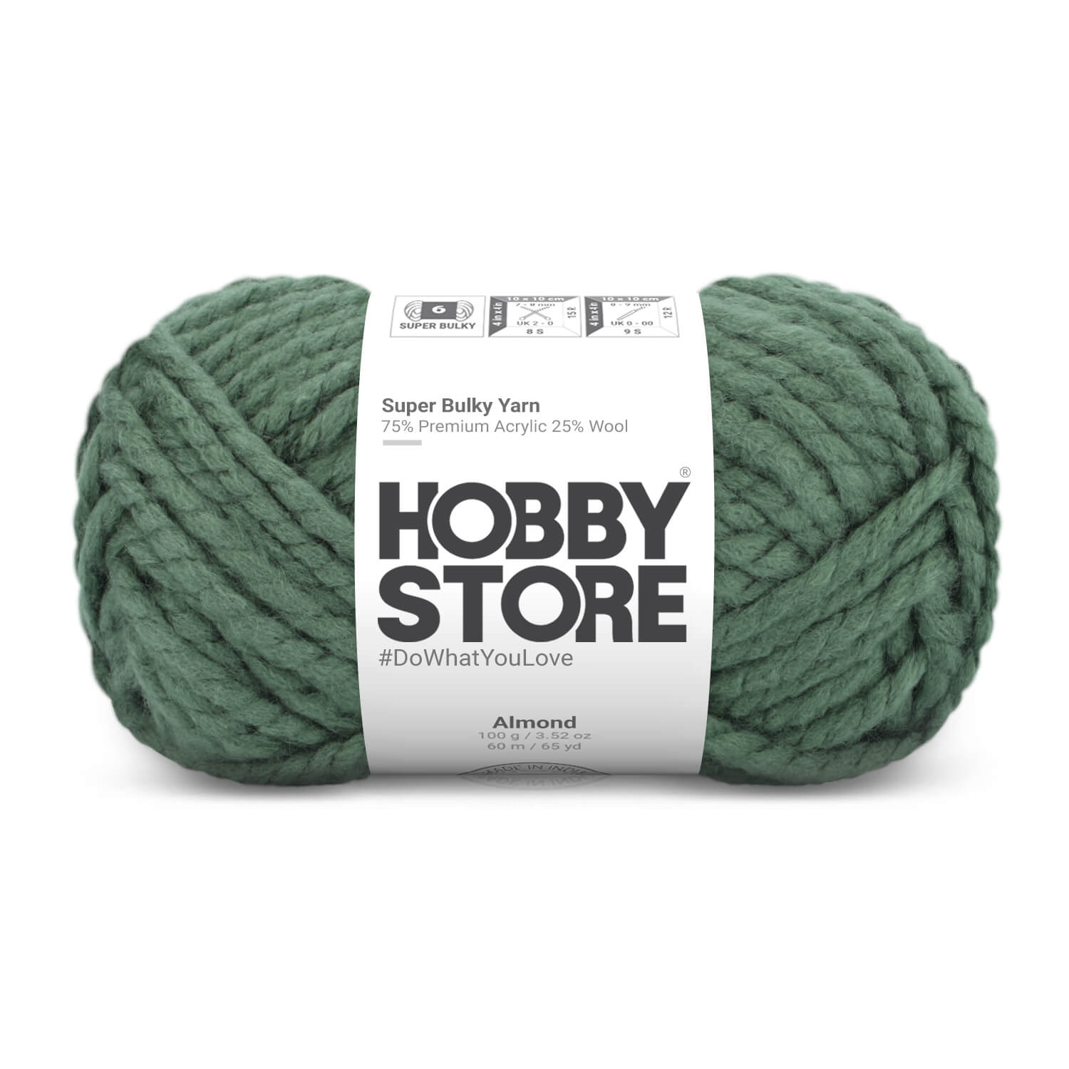 Super Bulky Yarn by Hobby Store - Almond 9041