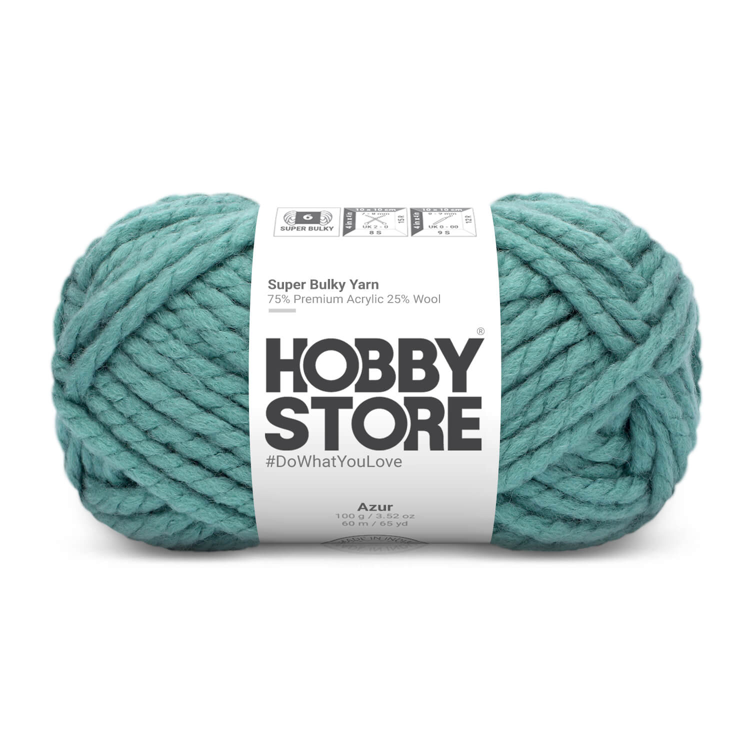 Super Bulky Yarn by Hobby Store - Azur 9025