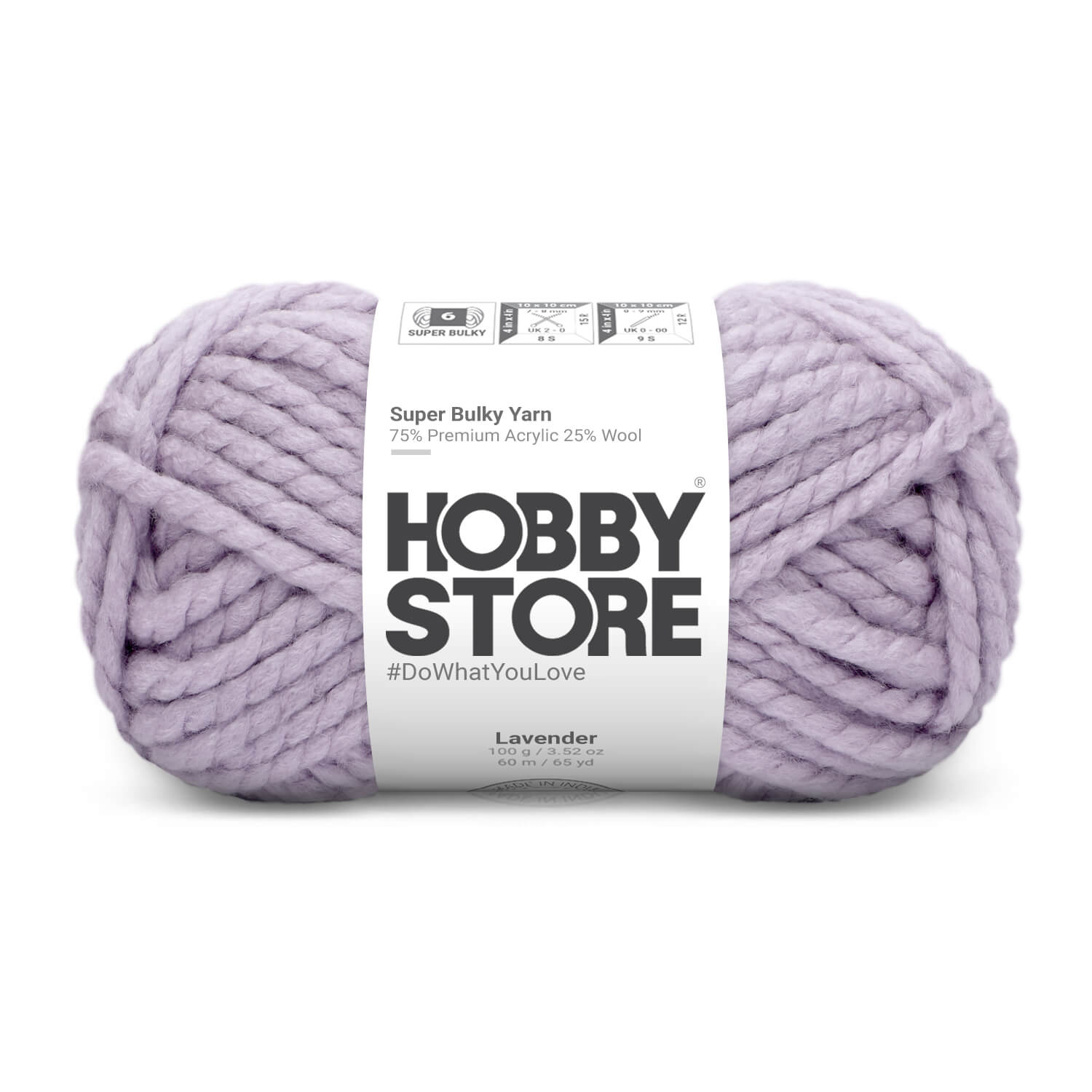 Super Bulky Yarn by Hobby Store - Lavender 9024