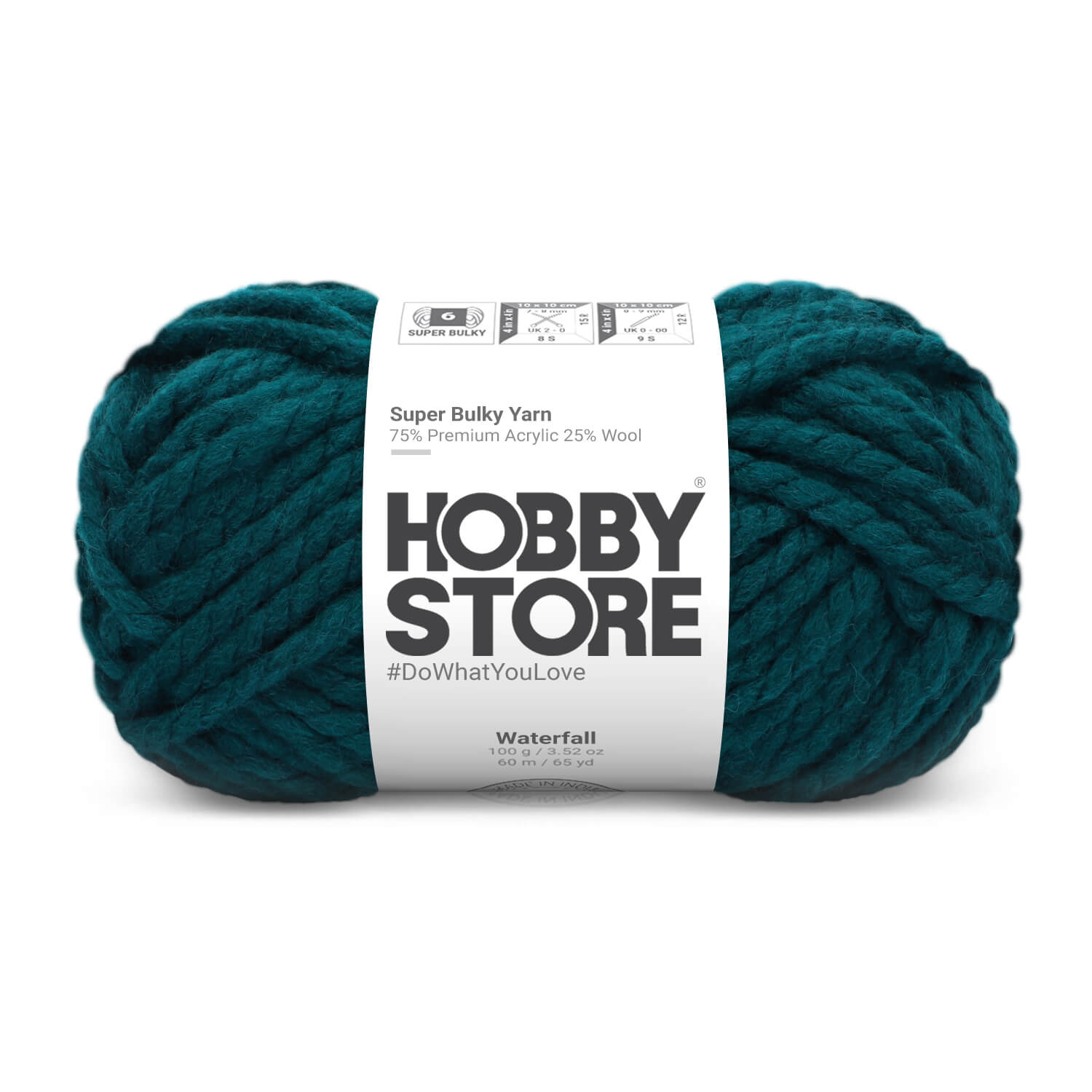 Super Bulky Yarn by Hobby Store - Waterfall 9012