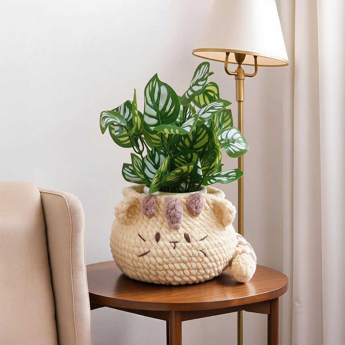 30 Oct | Kitten Planter Cover Crochet Workshop by Annu (Offline, Mumbai)