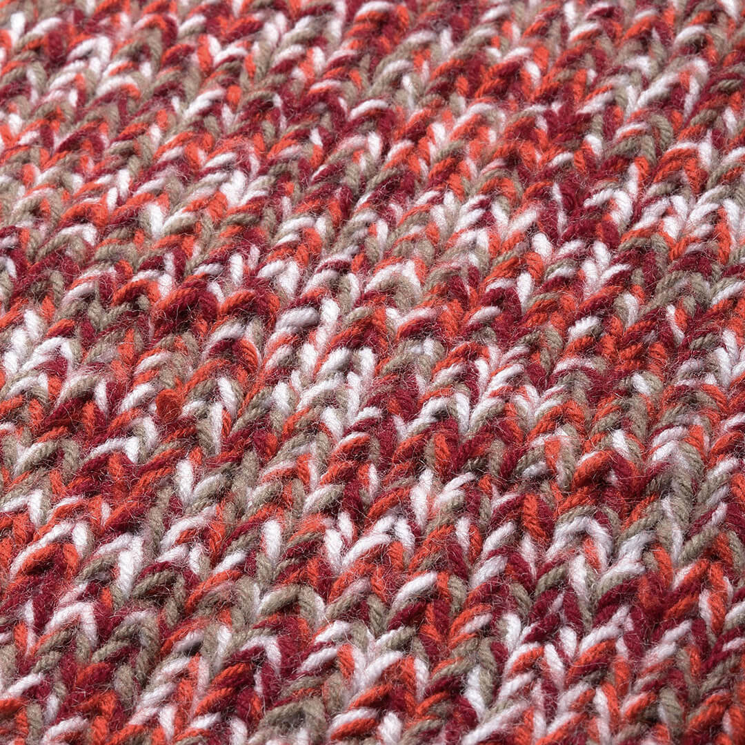 Knitted Self Design Pullover - 3355