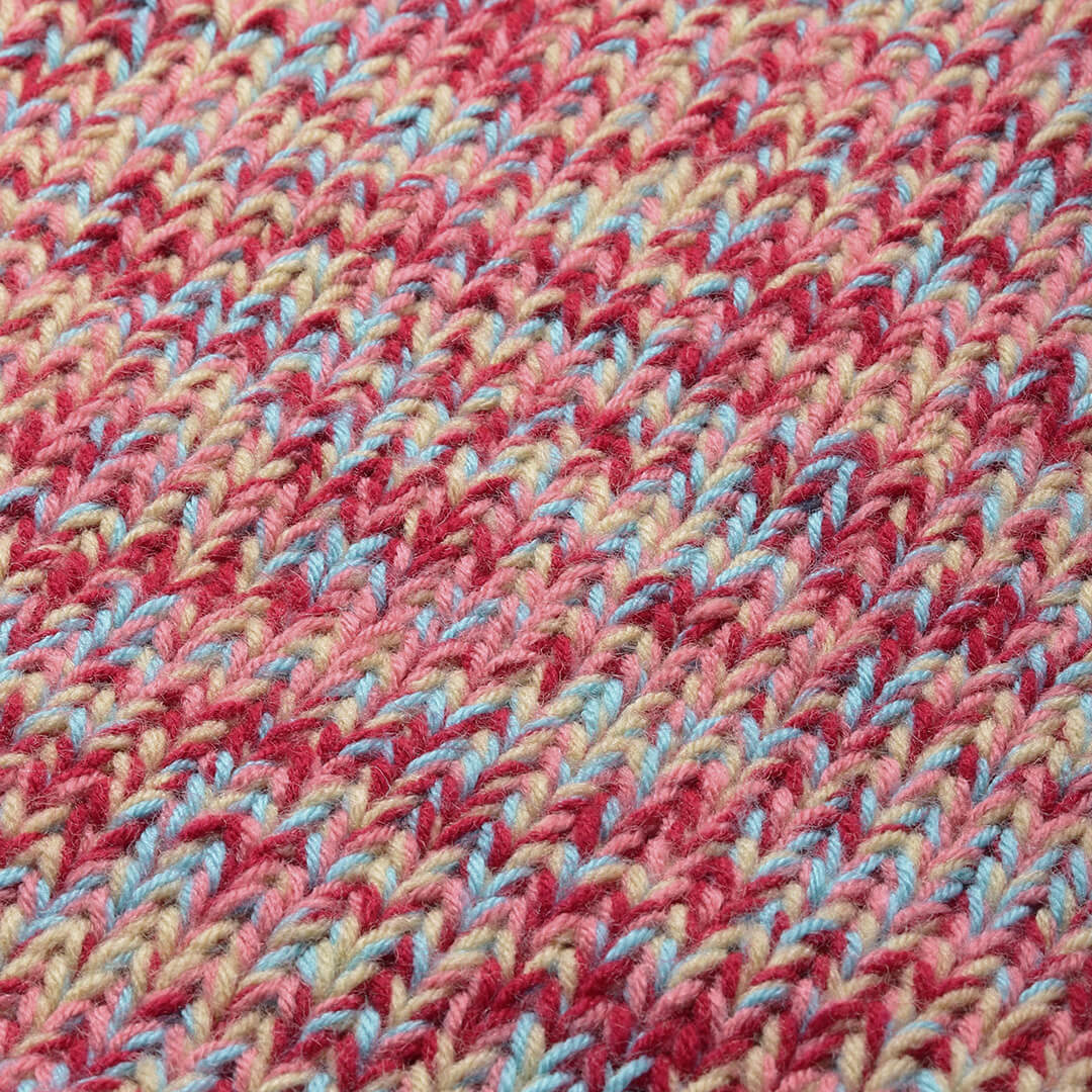 Knitted Self Design Pullover - 3359