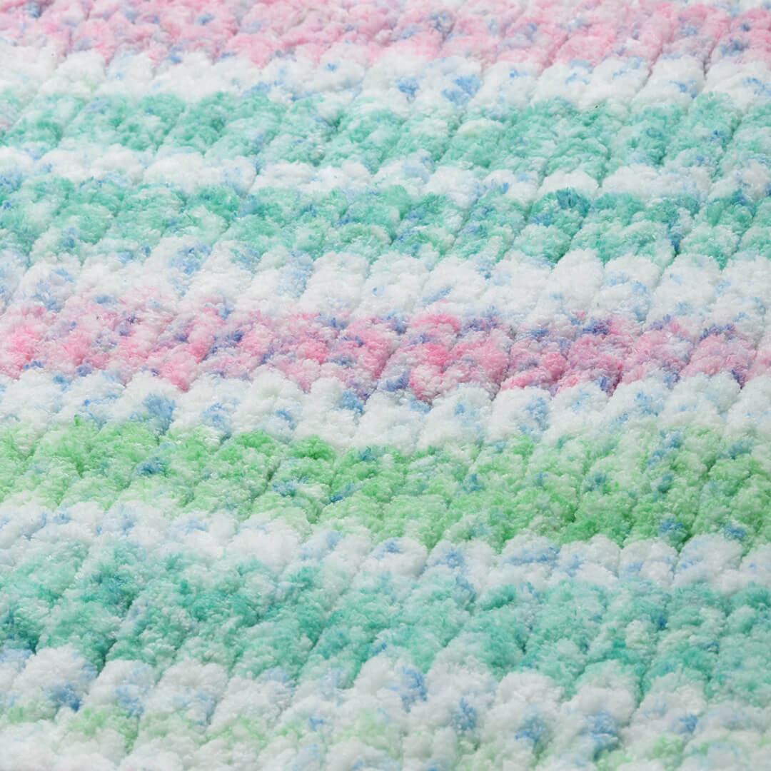 Knitted Soft Chenille Pullover - 3369