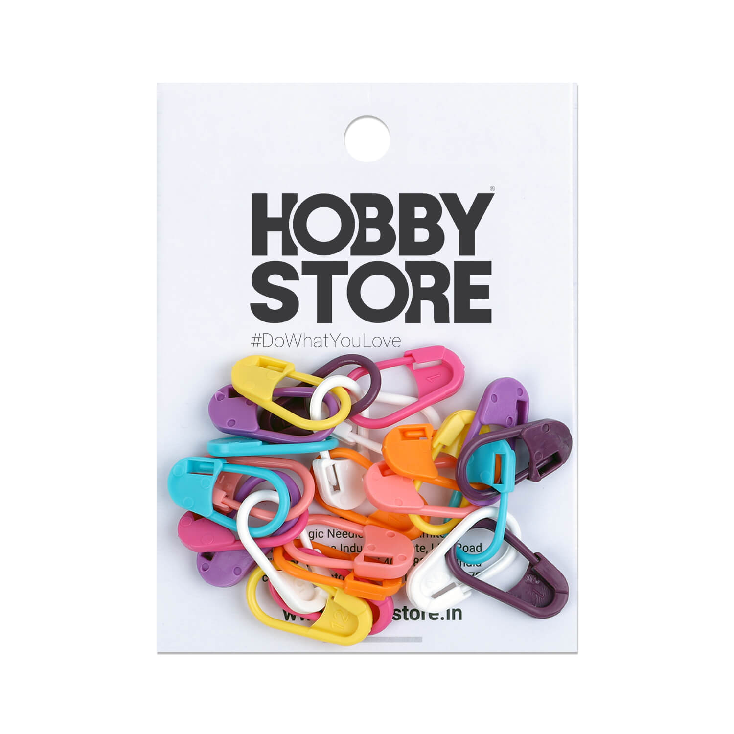 Locking Stitch Markers by Hobby Store