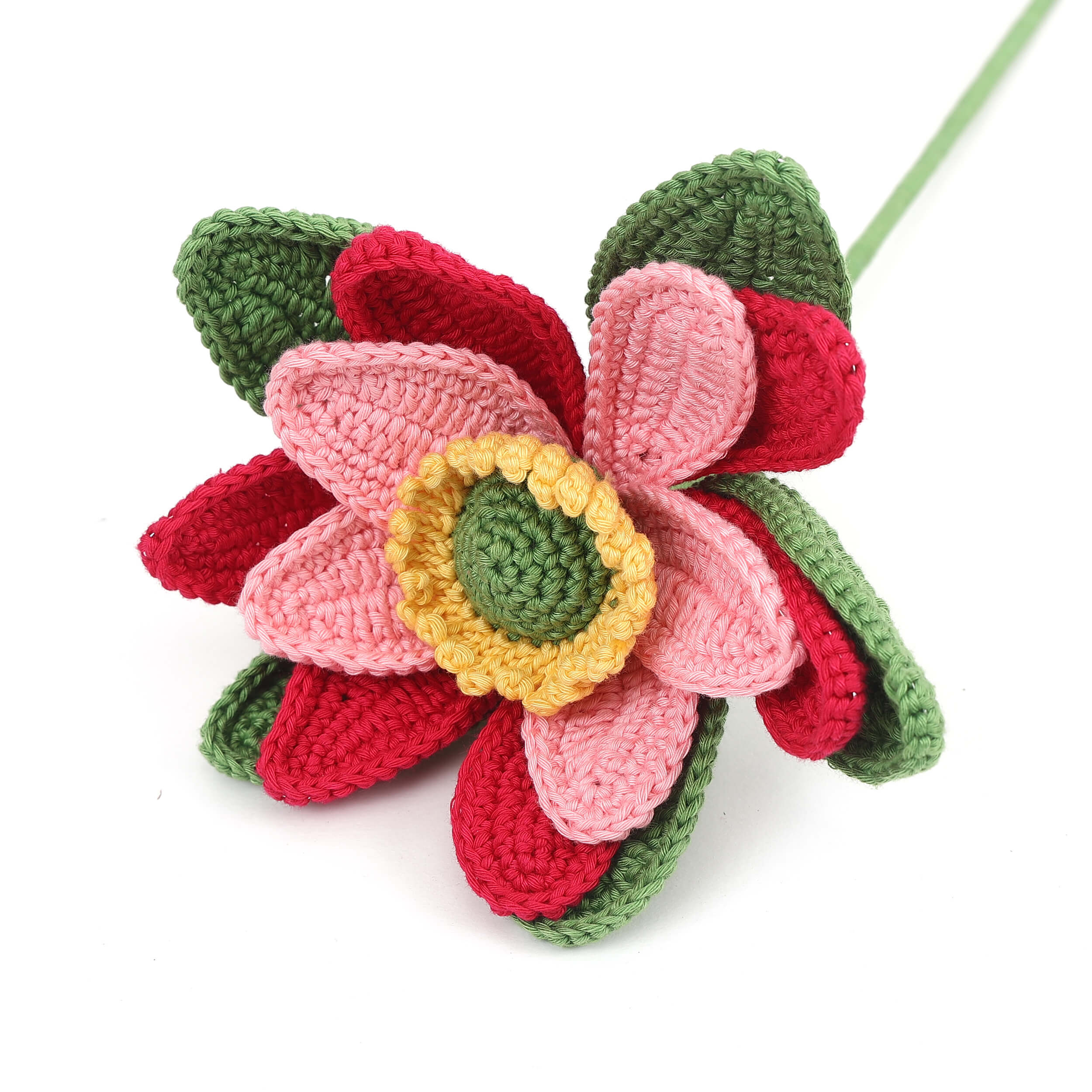 Lotus - Handcrafted Crochet Flowers