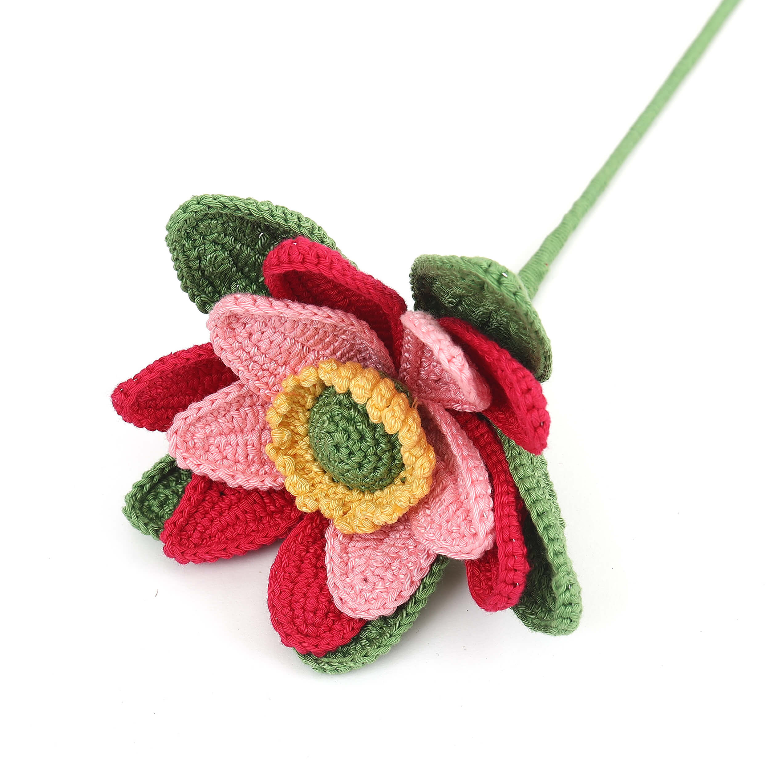 Lotus - Handcrafted Crochet Flowers