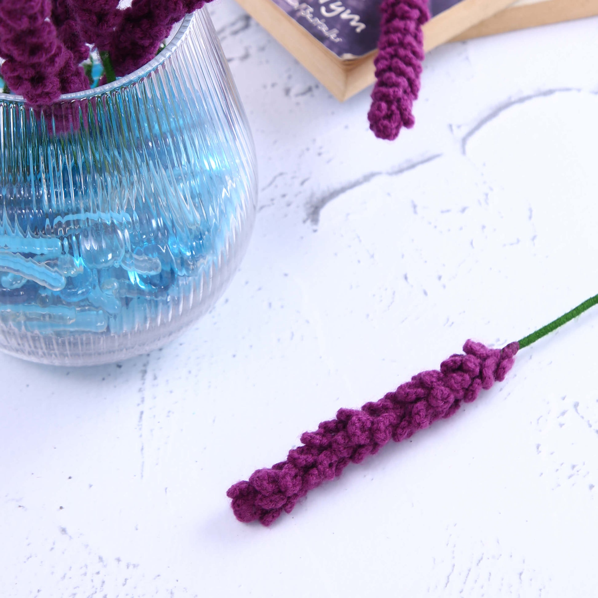 Lovely Lavender - Handcrafted Crochet Flowers