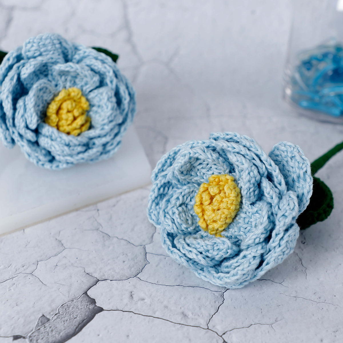 Peony - Handcrafted Crochet Flowers