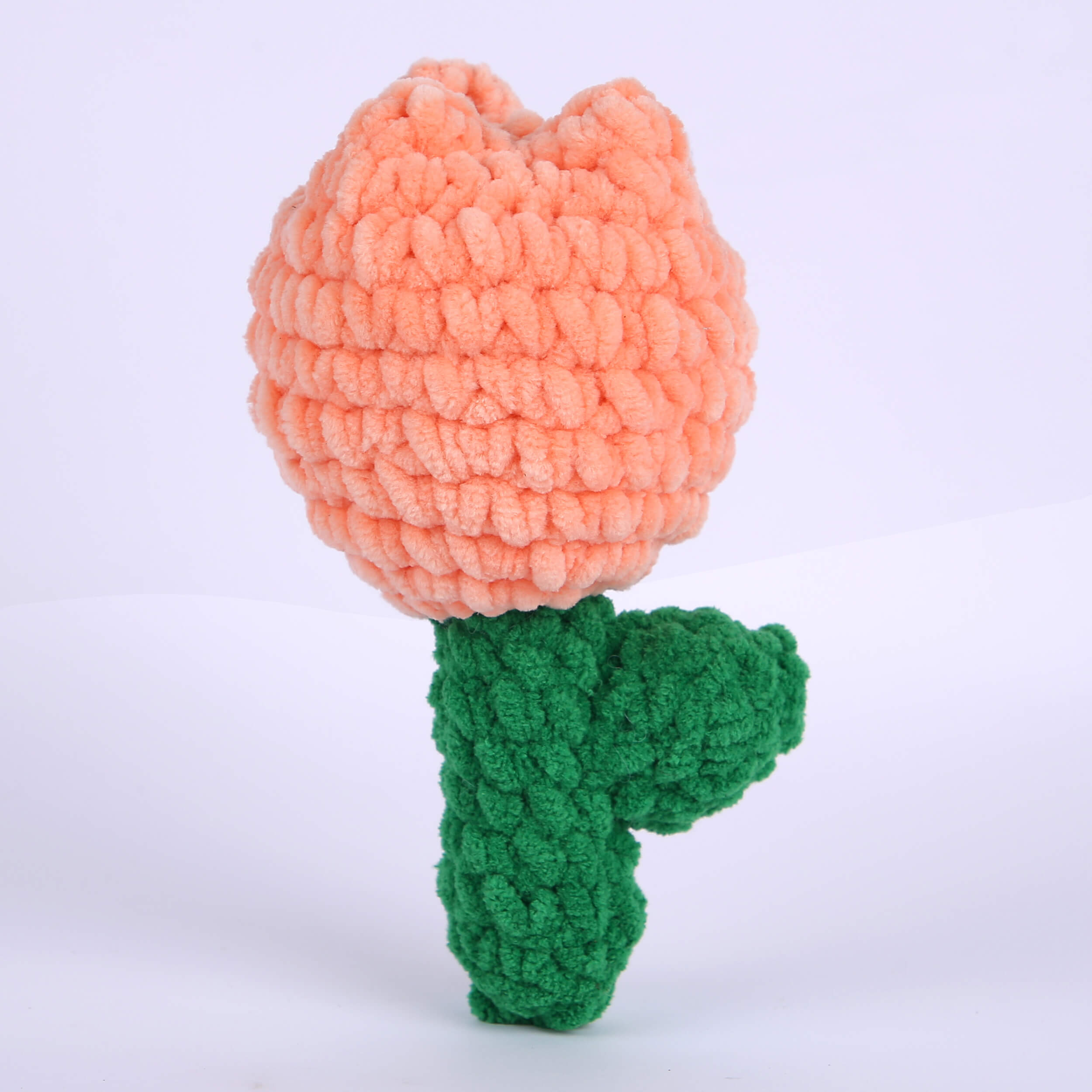 Plush Tulips - Handcrafted Crochet Amigurumi Flowers