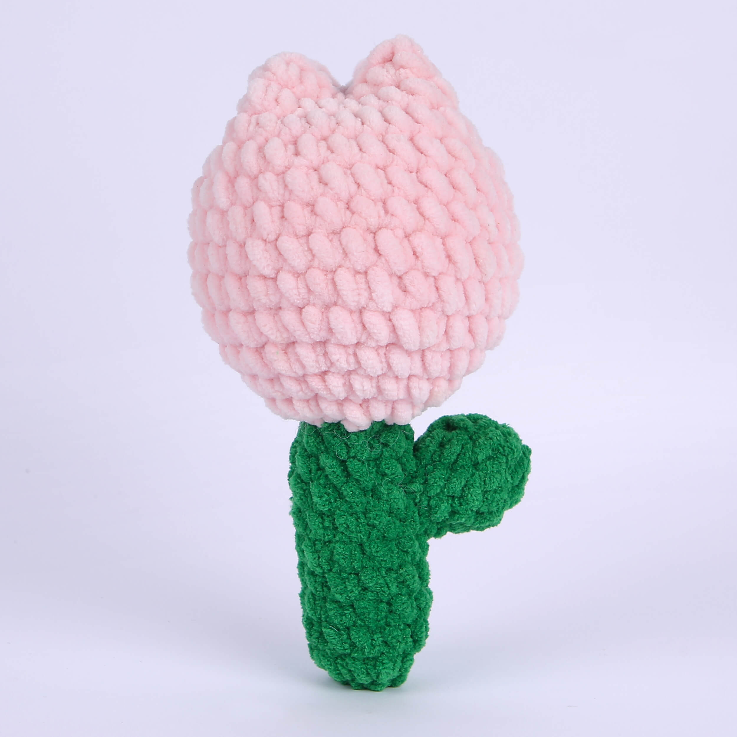 Plush Tulips - Handcrafted Crochet Amigurumi Flowers