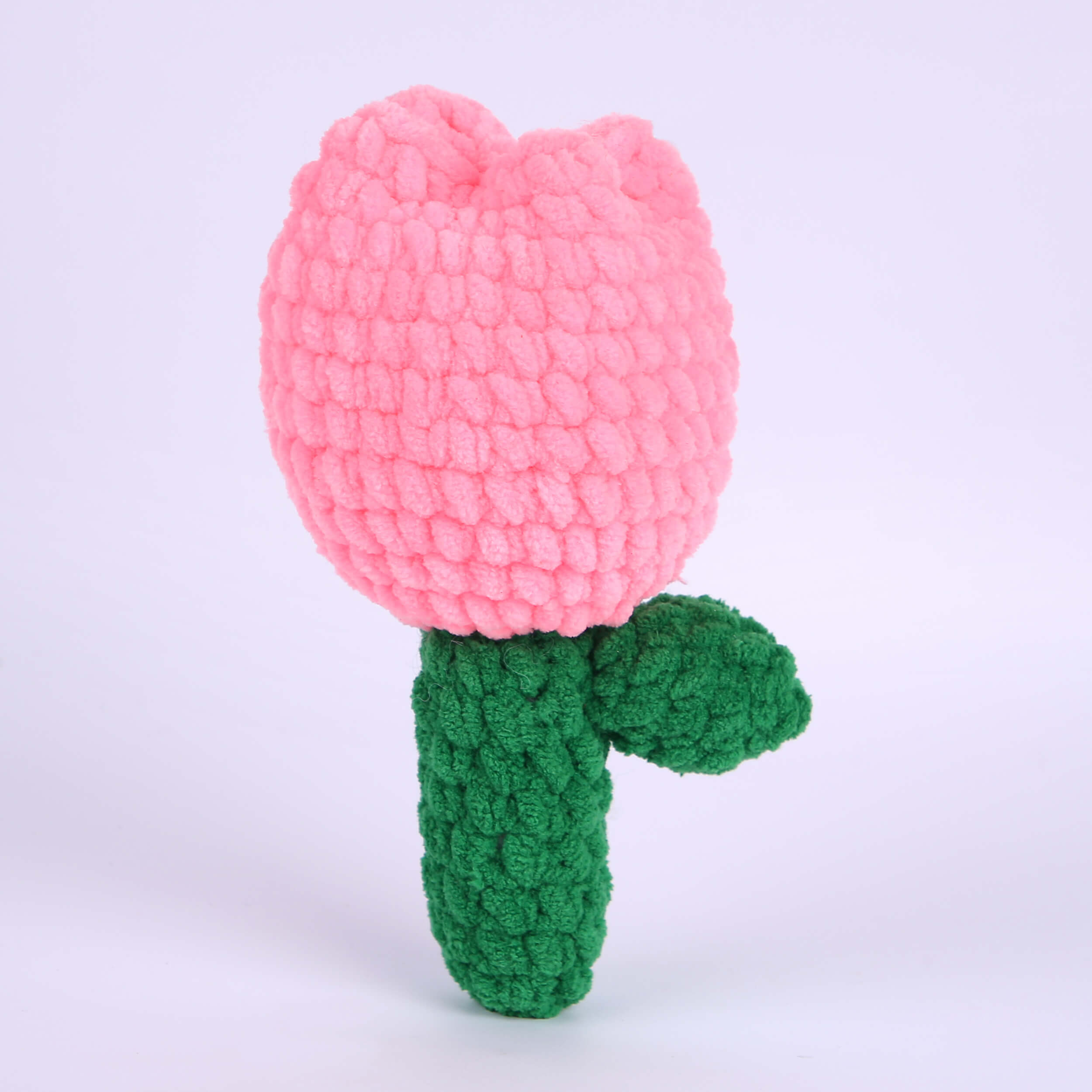 Plush Tulips - Handcrafted Crochet Amigurumi Flowers