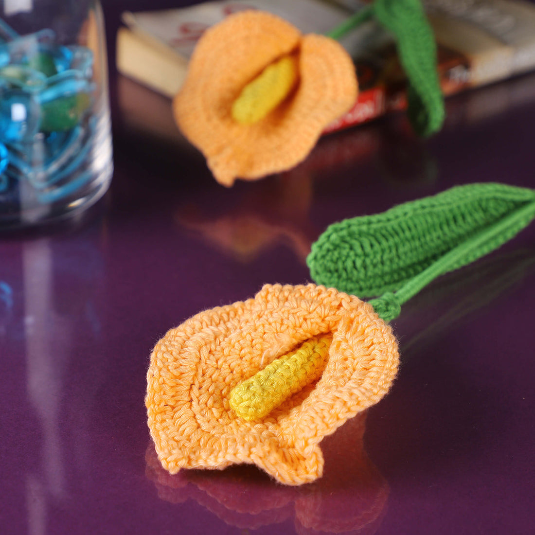 Calla Lilies - Handcrafted Crochet Flowers