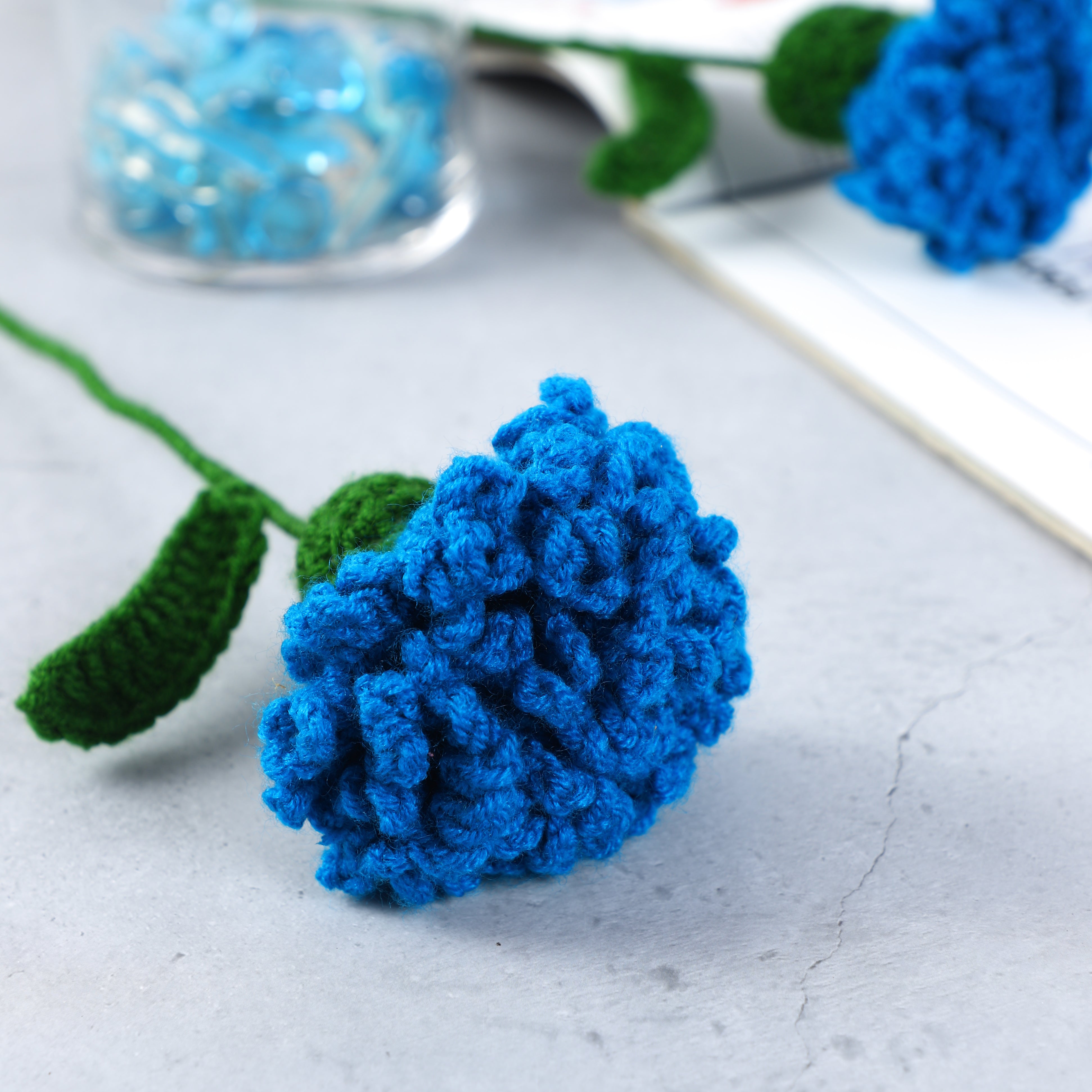 Charming Carnations - Handcrafted Crochet Flowers