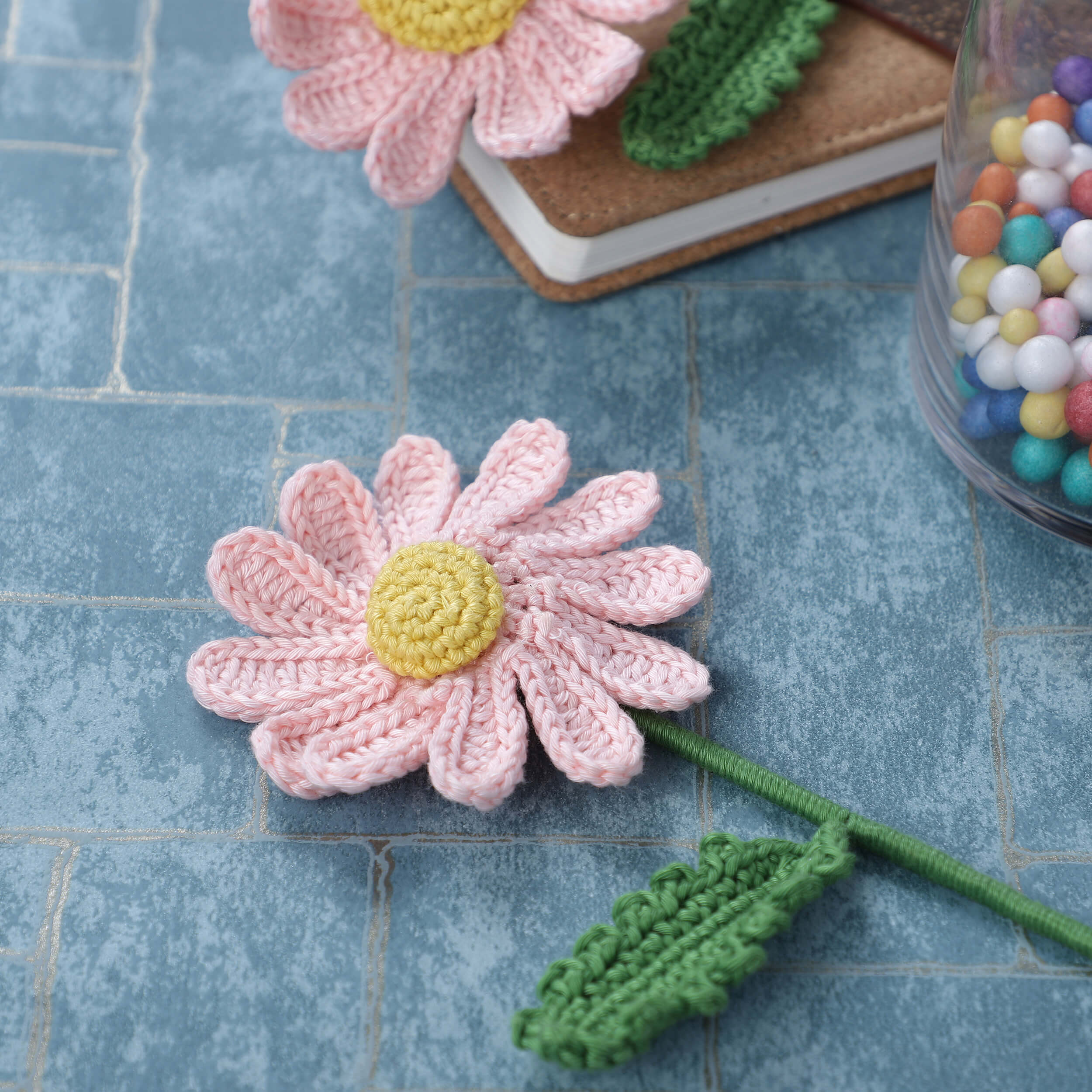 Daisy - Handcrafted Crochet Flowers
