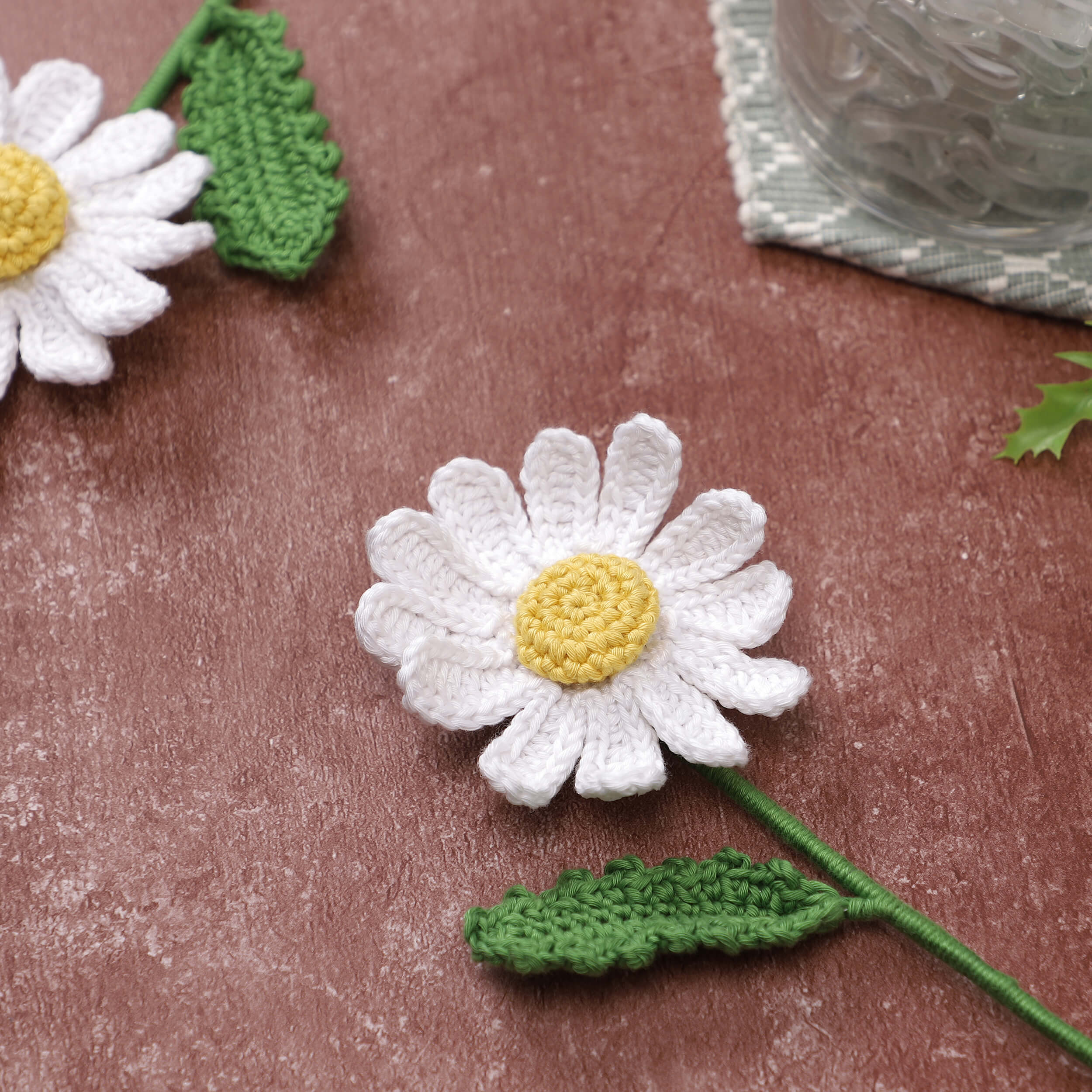 Daisy - Handcrafted Crochet Flowers