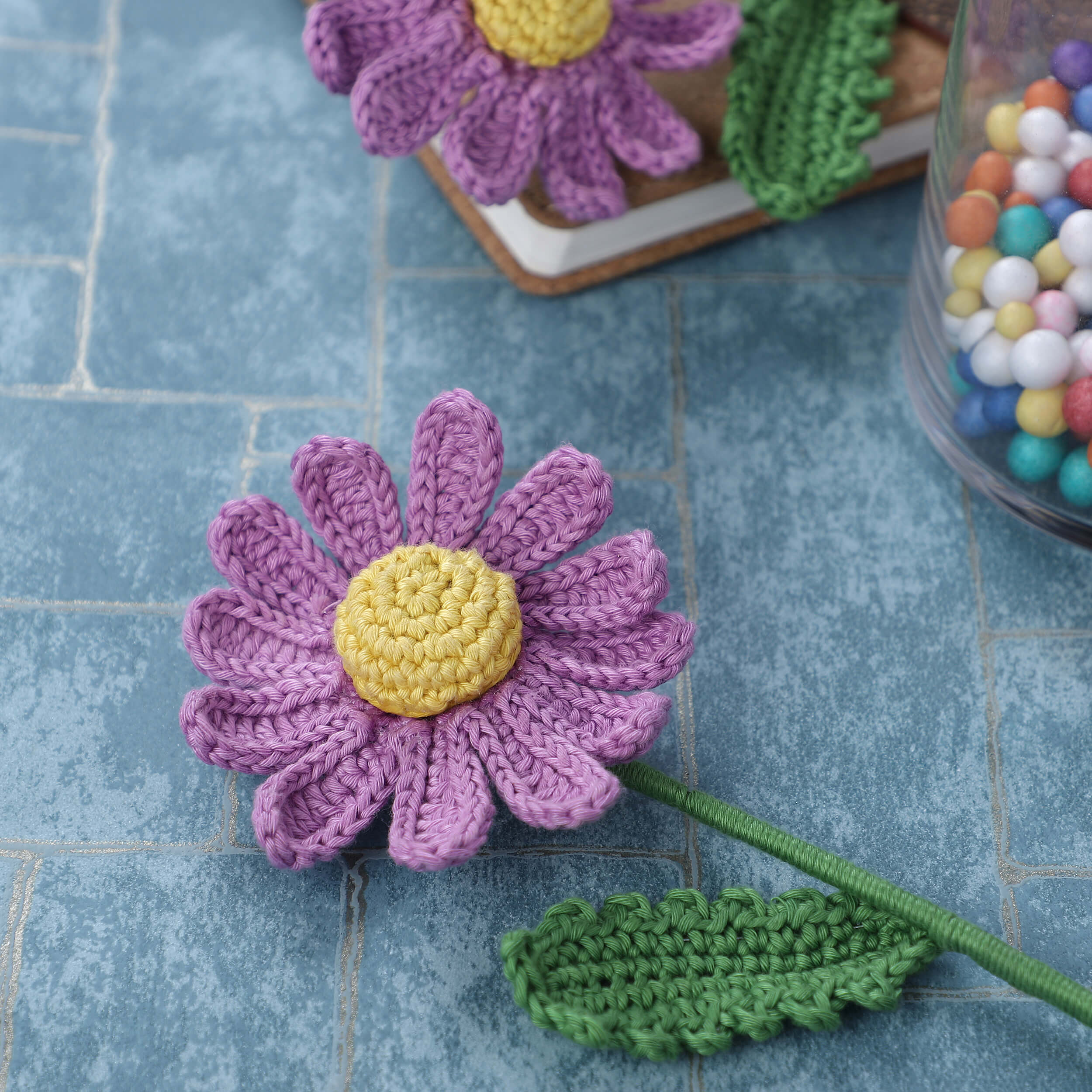 Daisy - Handcrafted Crochet Flowers