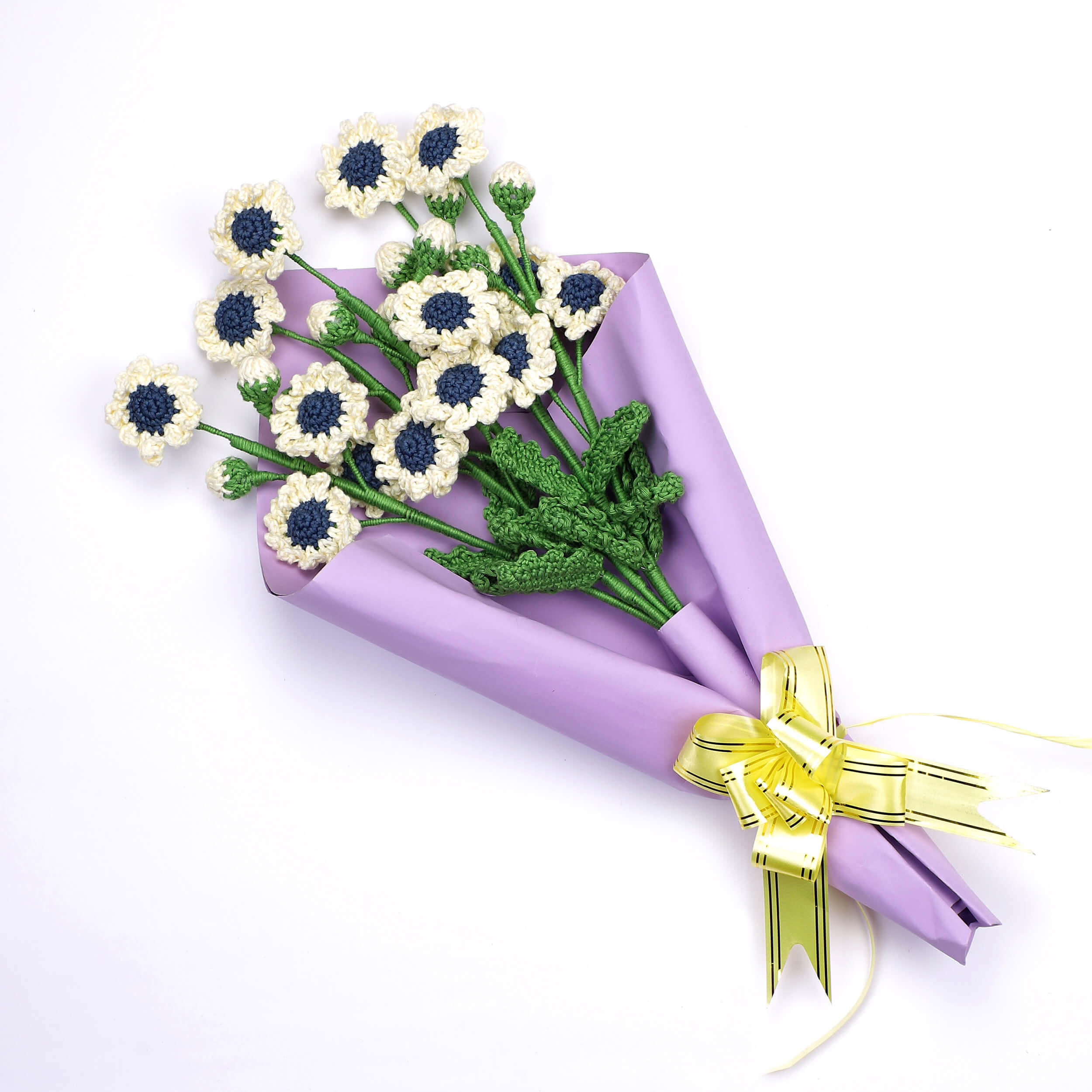 Daisy Branches - Handcrafted Crochet Flowers