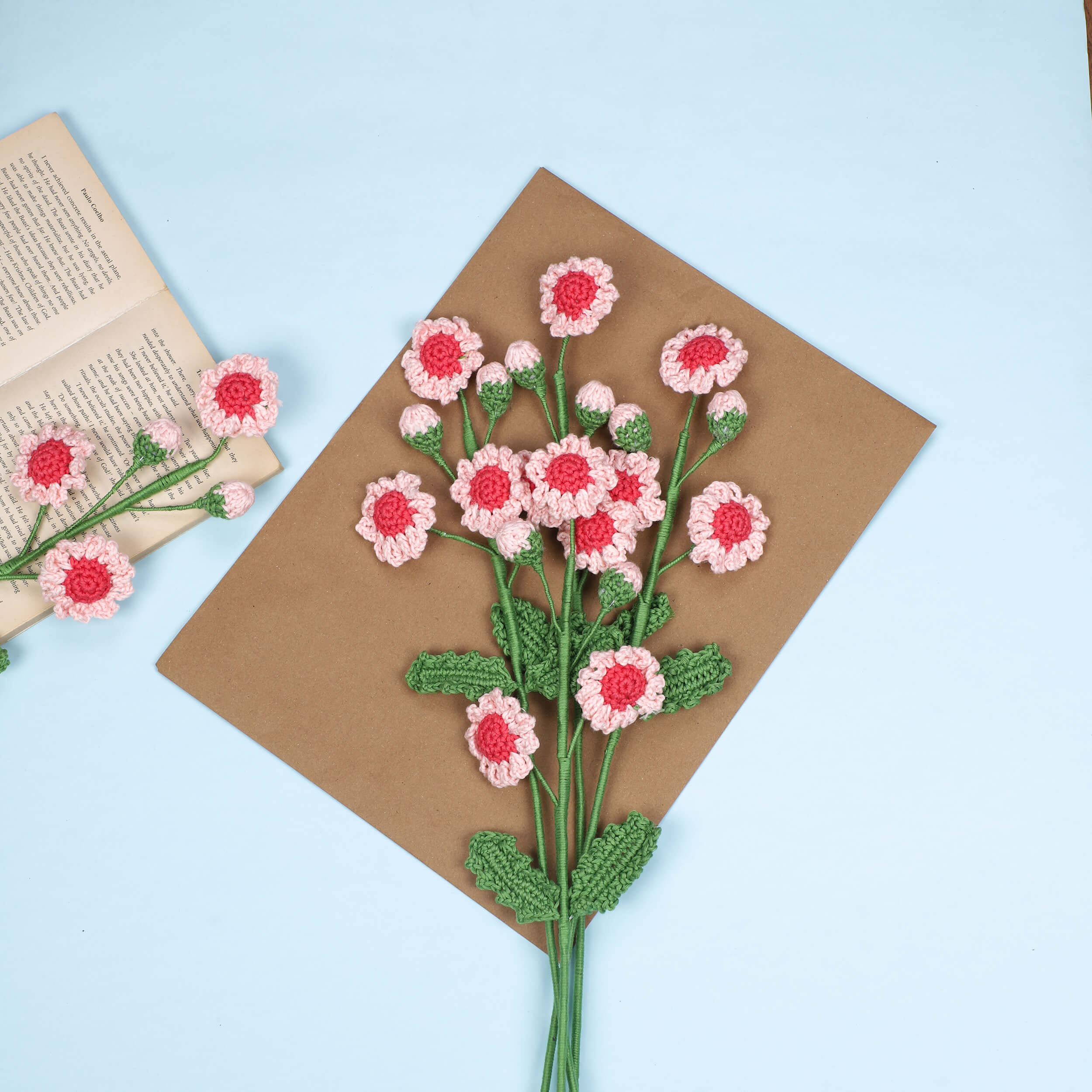 Daisy Branches - Handcrafted Crochet Flowers