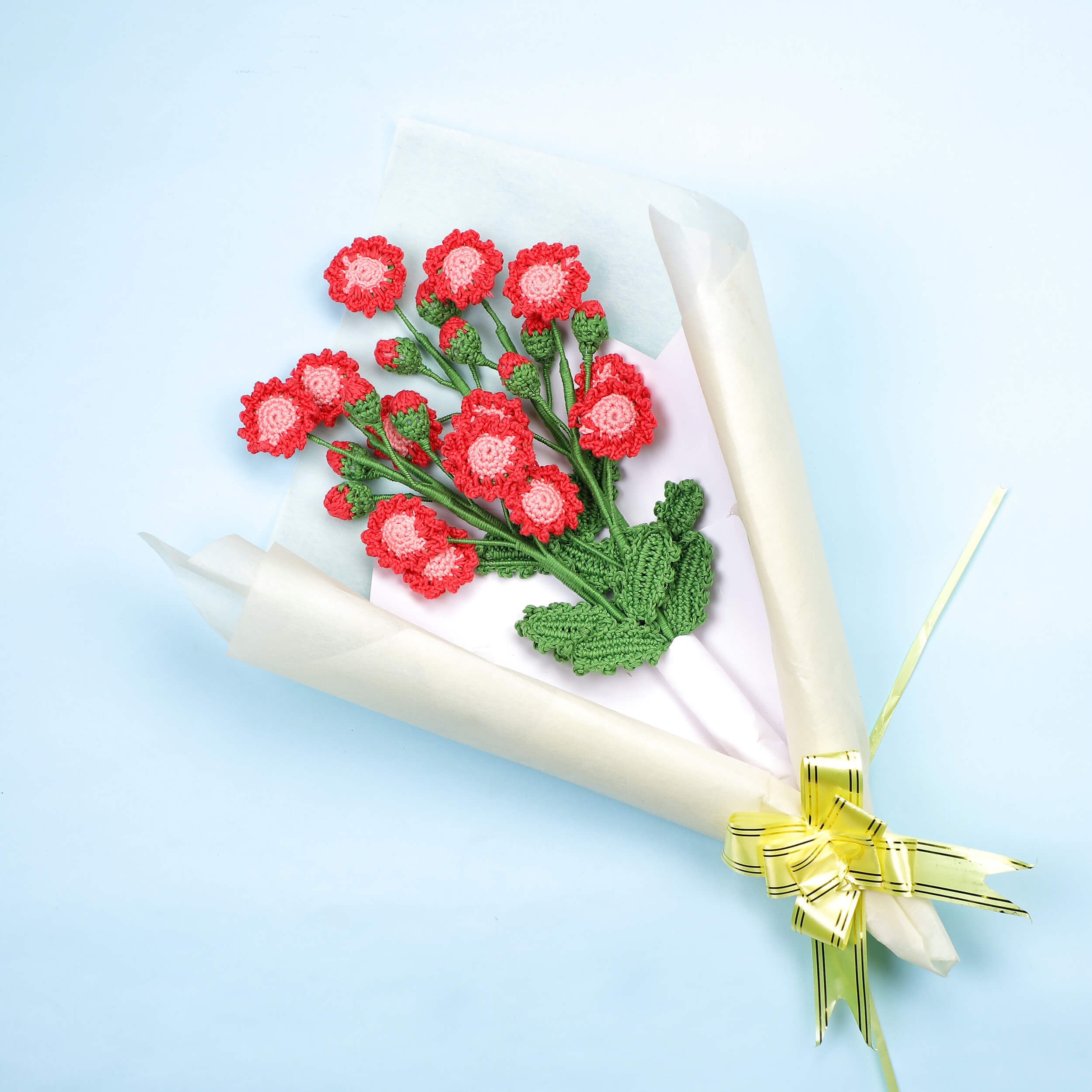 Daisy Branches - Handcrafted Crochet Flowers