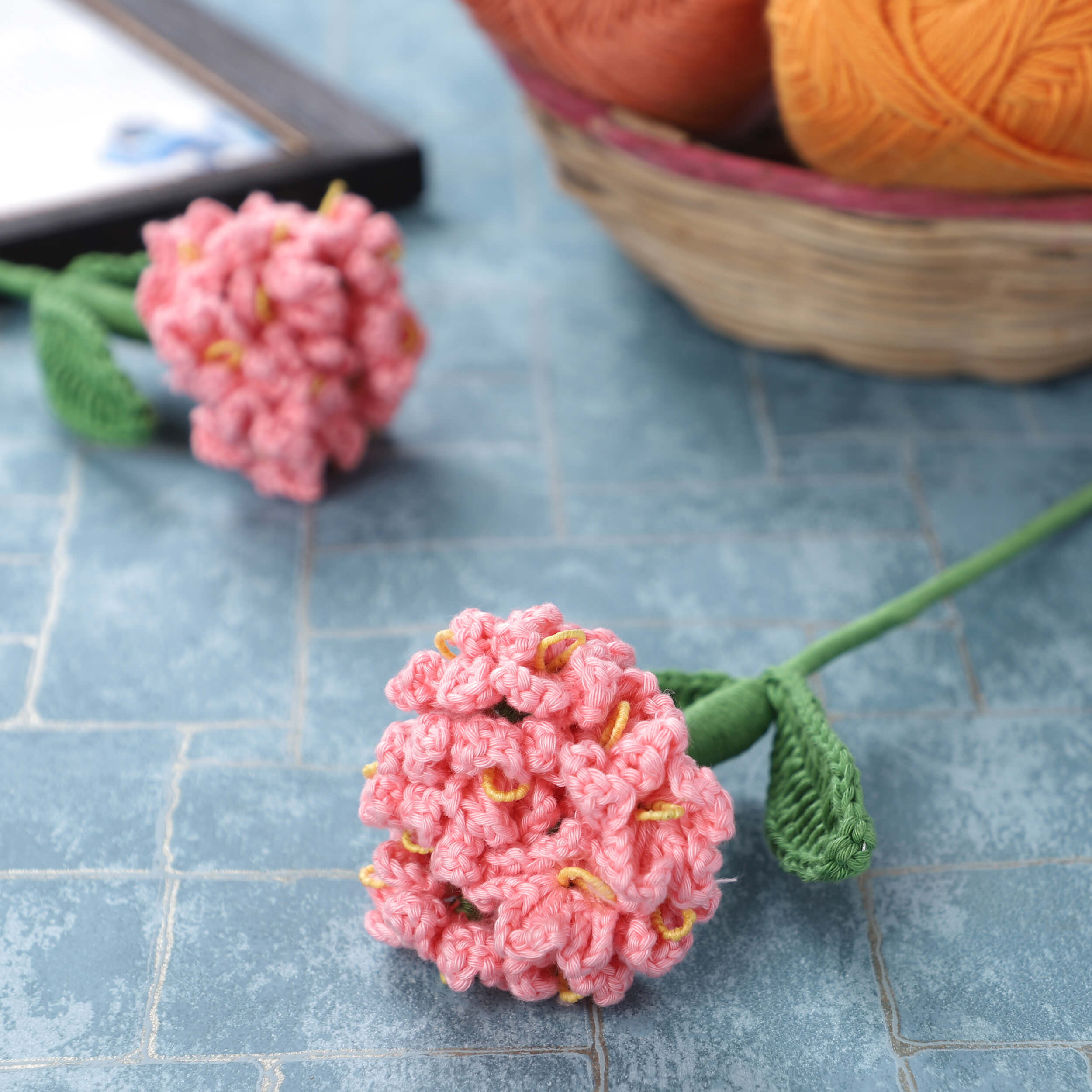 Forget me not Bunch - Handcrafted Crochet Flowers