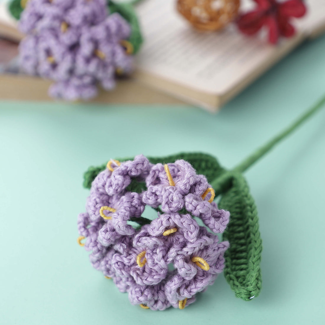 Forget me not Bunch - Handcrafted Crochet Flowers