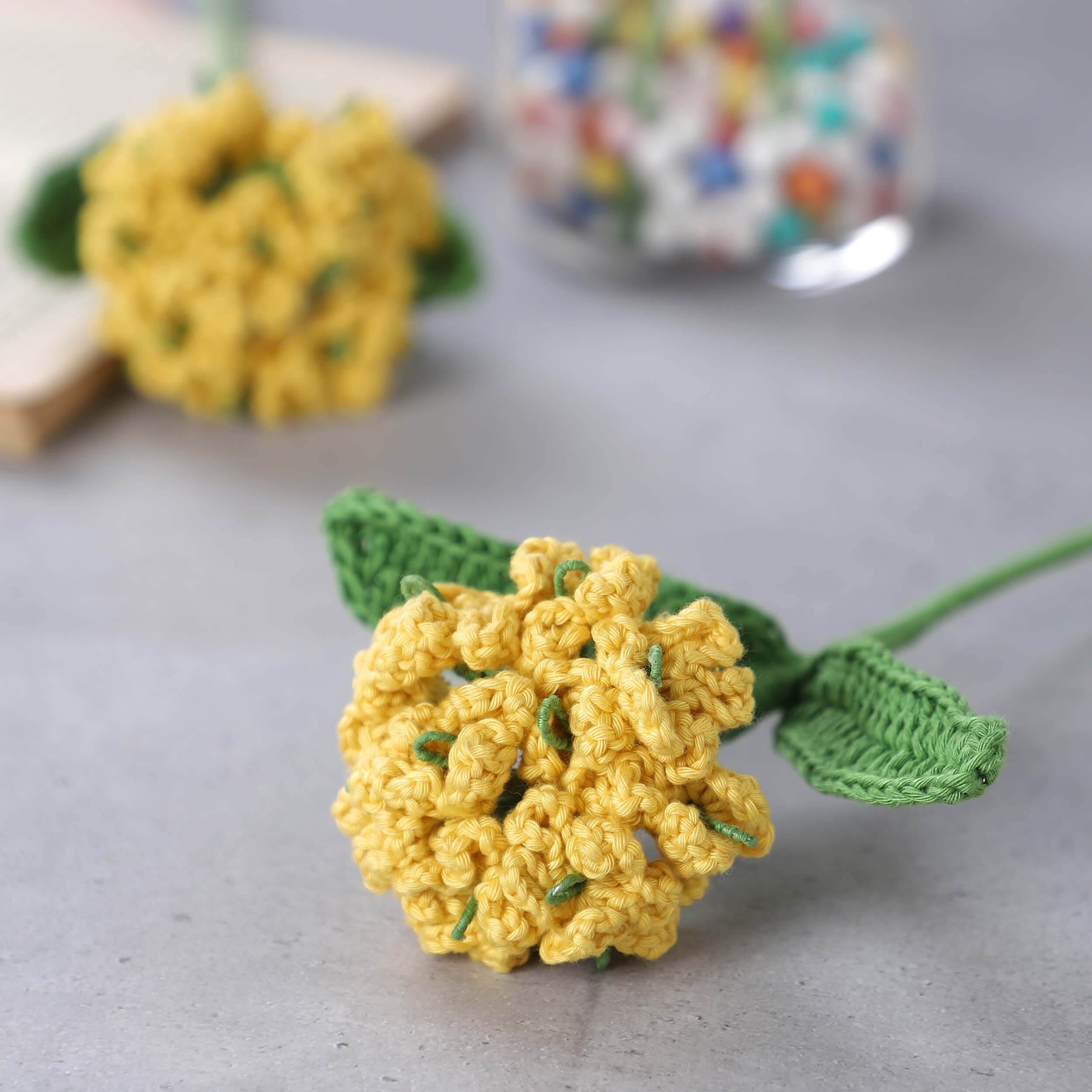 Forget me not Bunch - Handcrafted Crochet Flowers