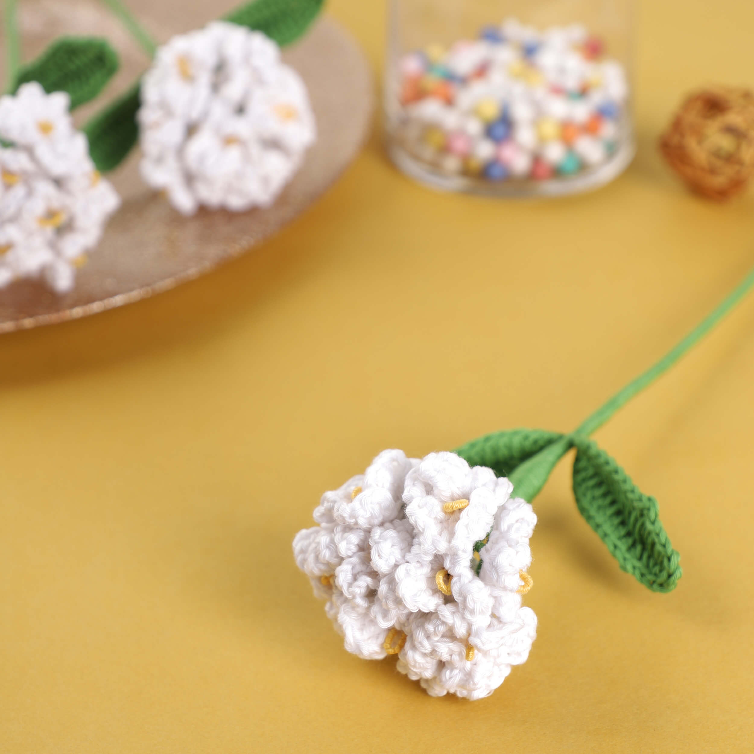 Forget me not Bunch - Handcrafted Crochet Flowers