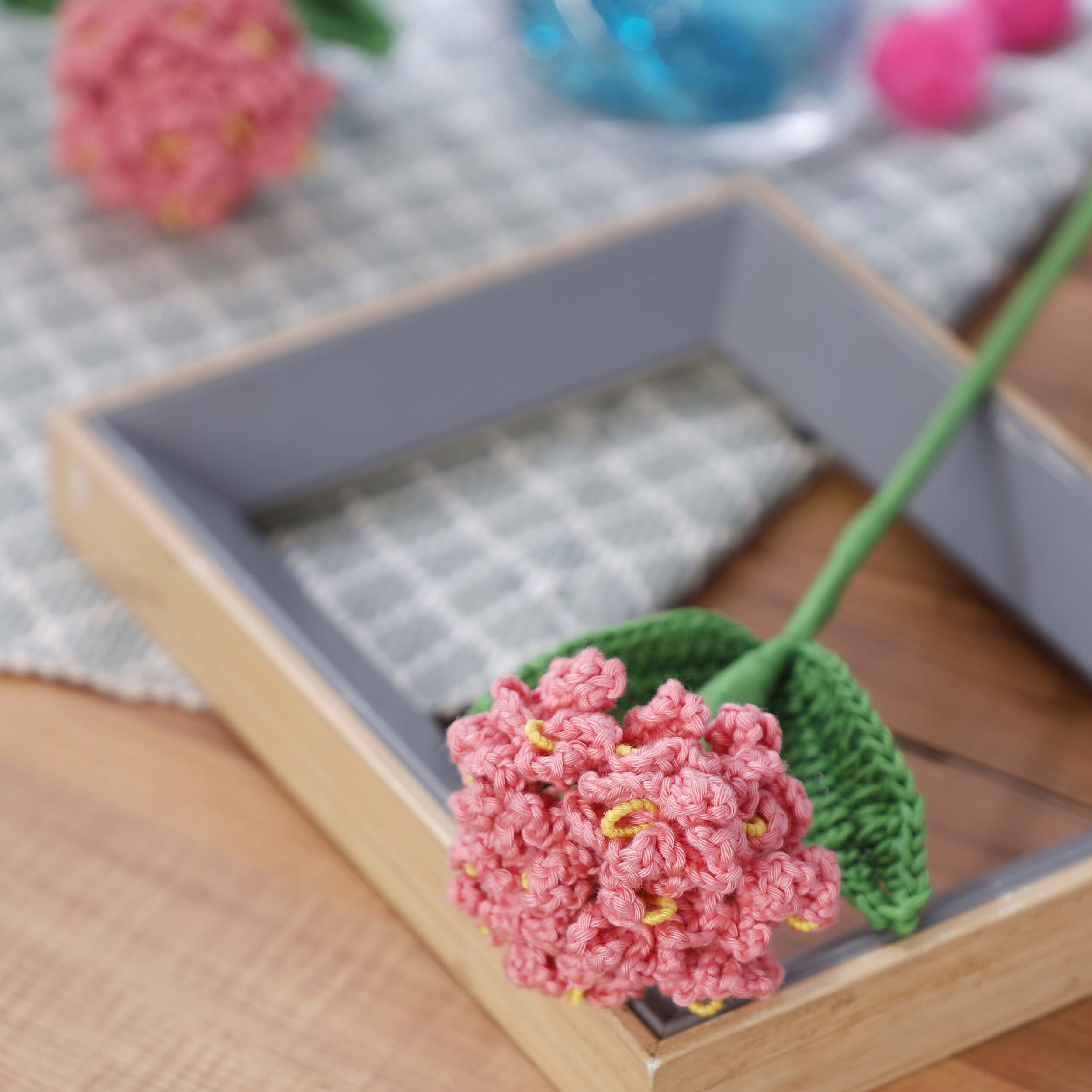 Forget me not Bunch - Handcrafted Crochet Flowers
