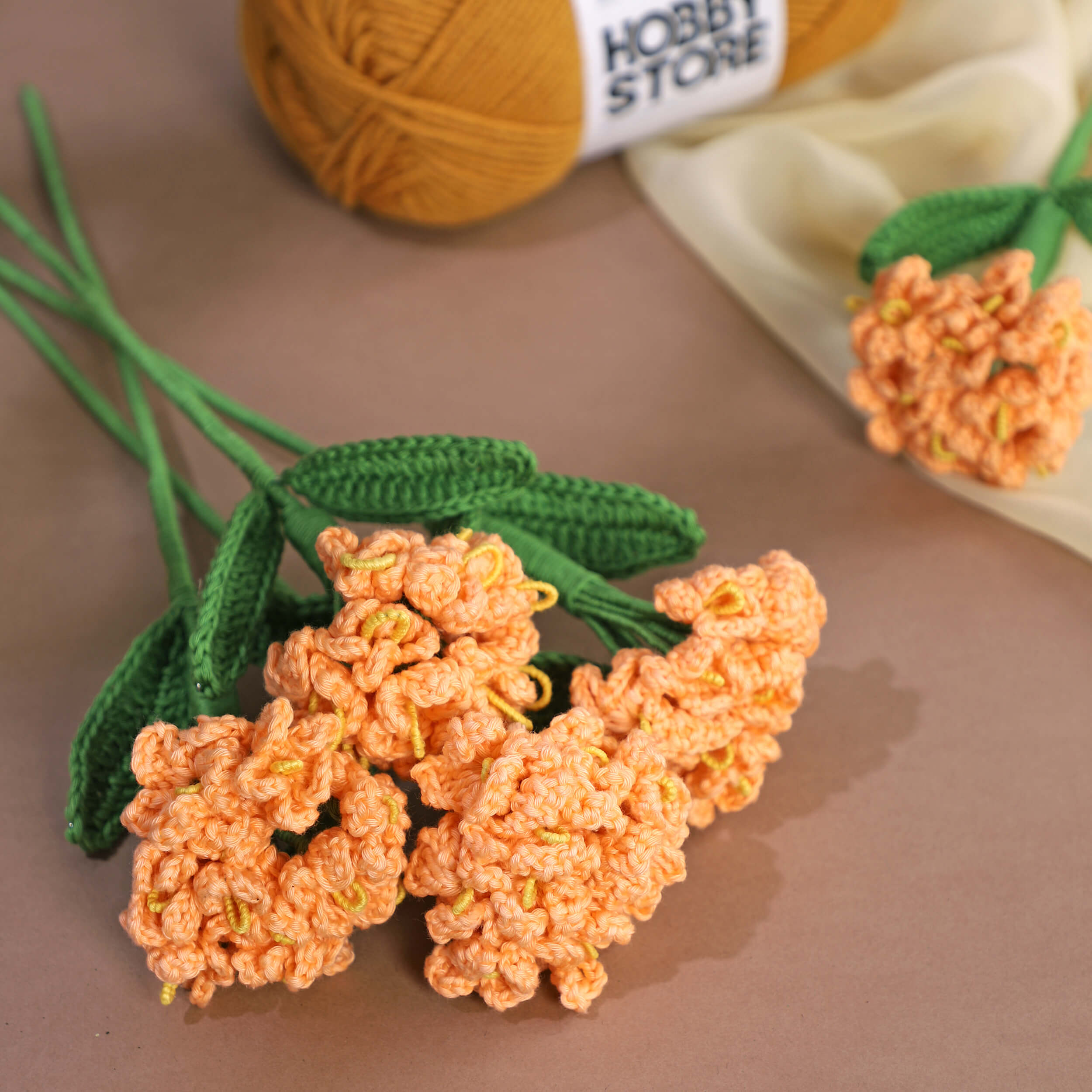 Forget me not Bunch - Handcrafted Crochet Flowers