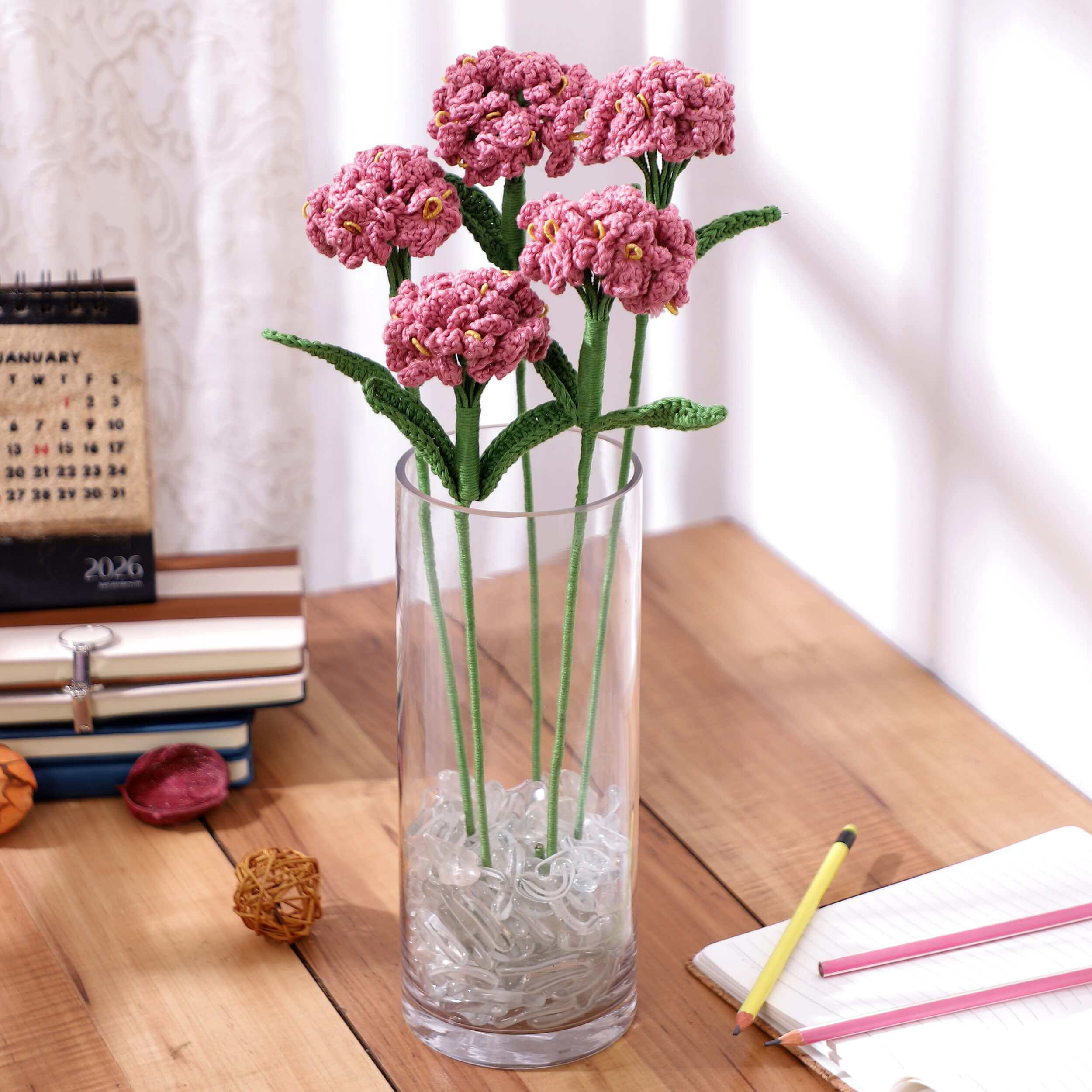 Forget me not Bunch - Handcrafted Crochet Flowers