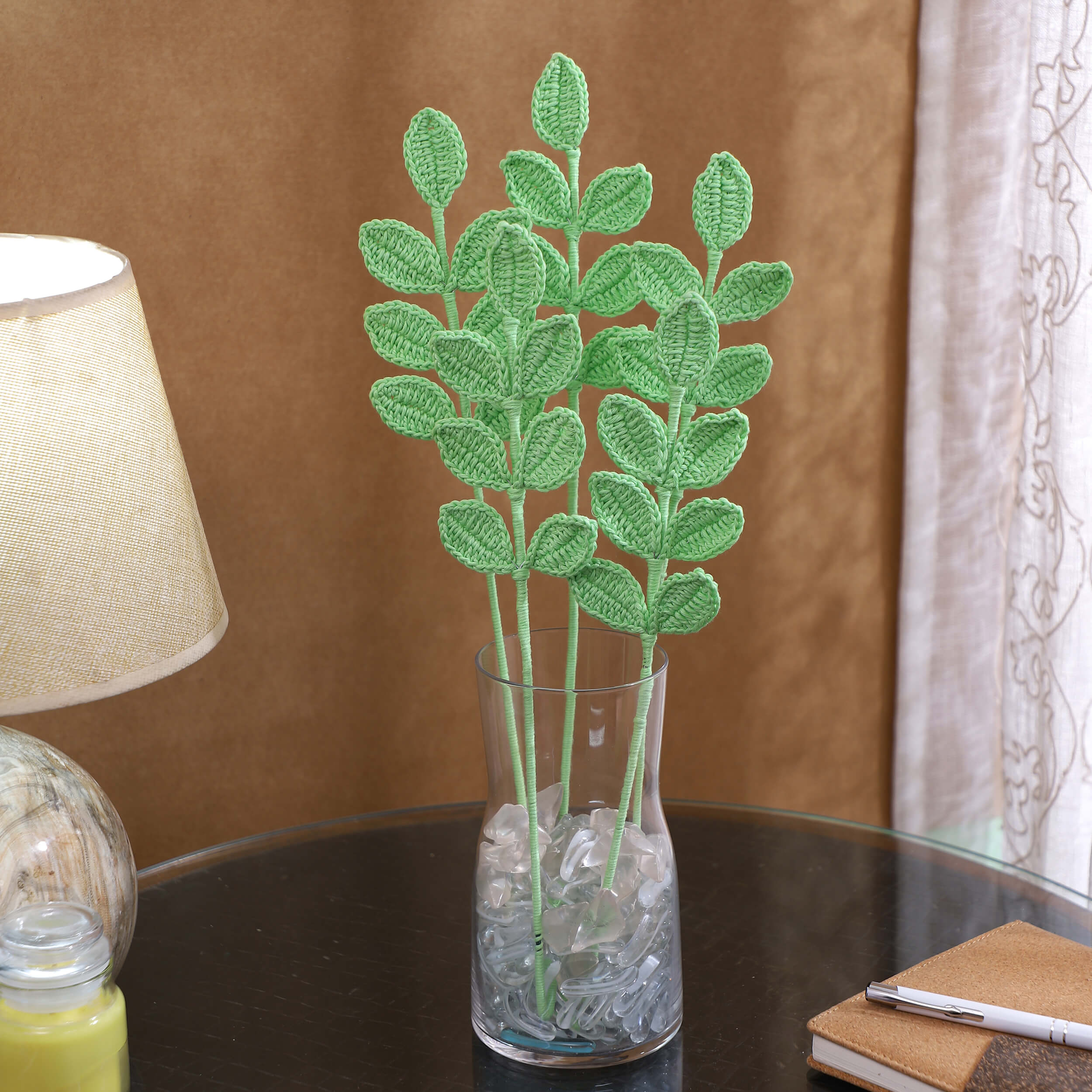 Leaf Bouquet Fillers - Handcrafted Crochet Flowers