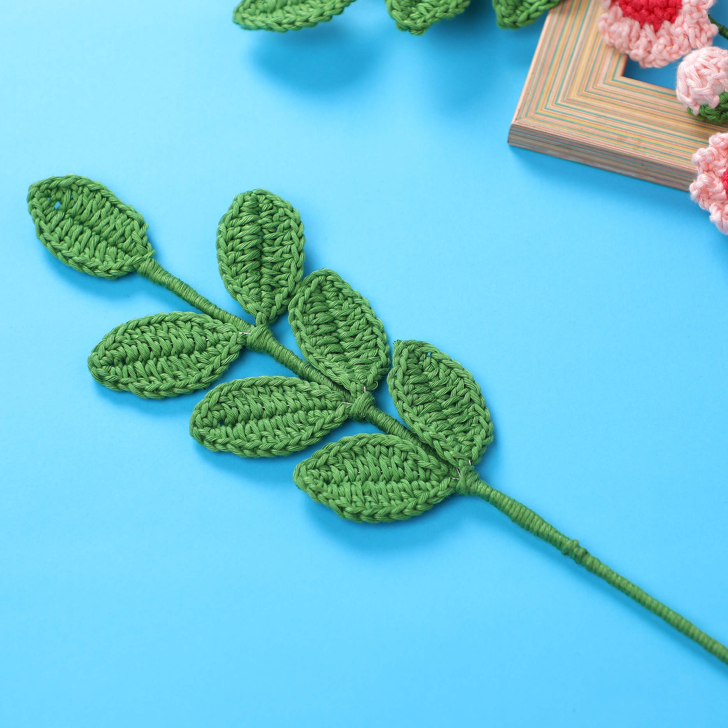 Leaf Bouquet Fillers - Handcrafted Crochet Flowers