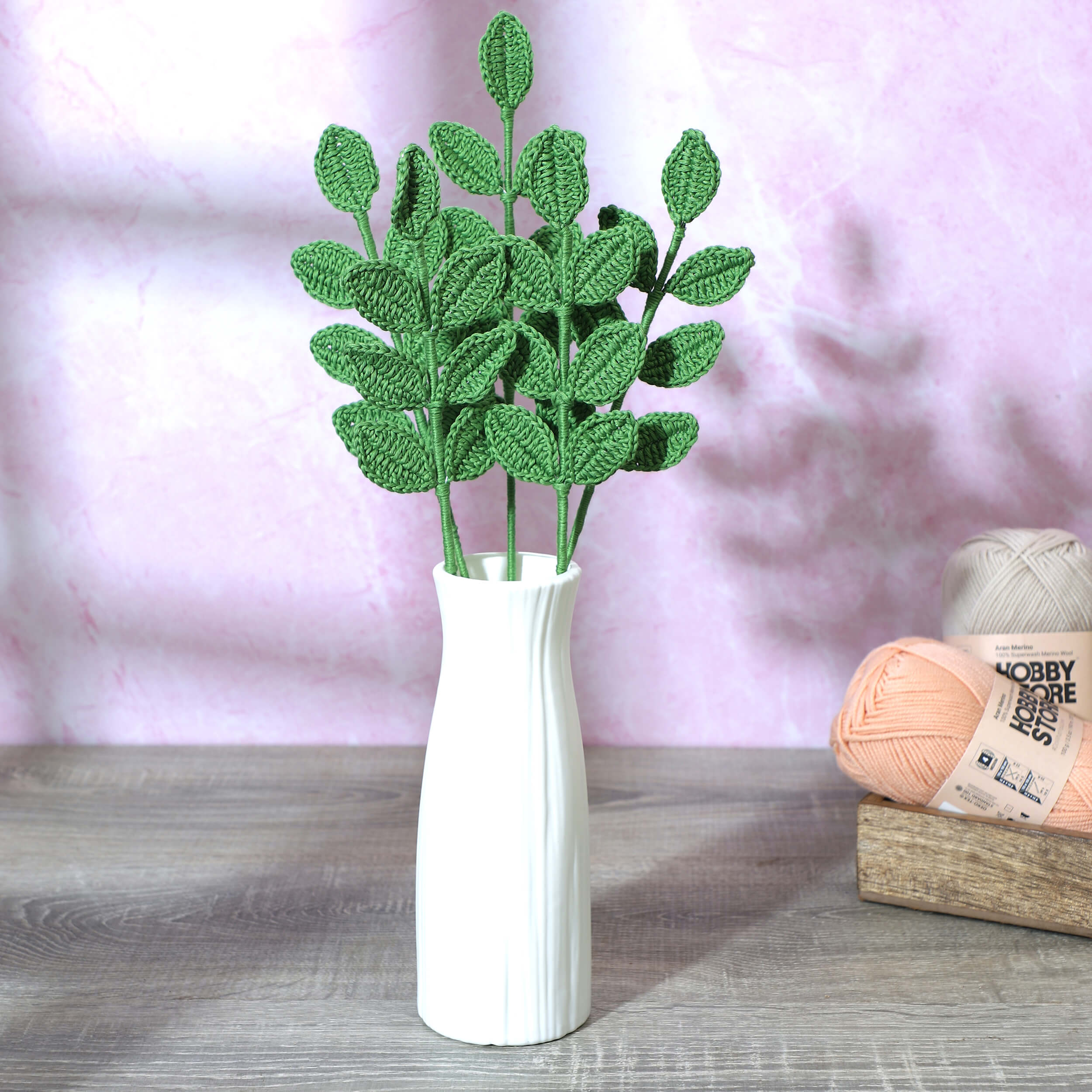 Leaf Bouquet Fillers - Handcrafted Crochet Flowers