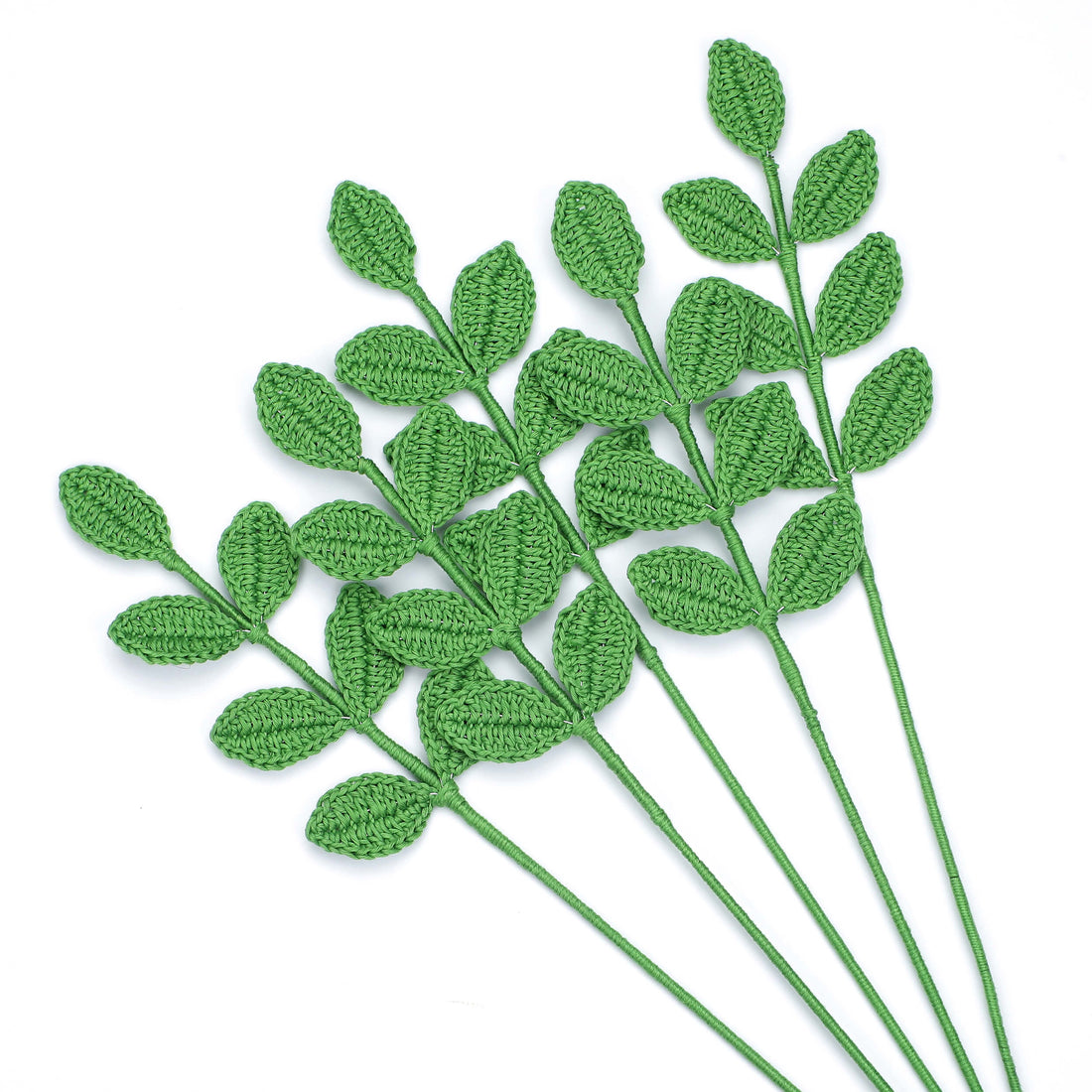 Leaf Bouquet Fillers - Handcrafted Crochet Flowers - Meadow