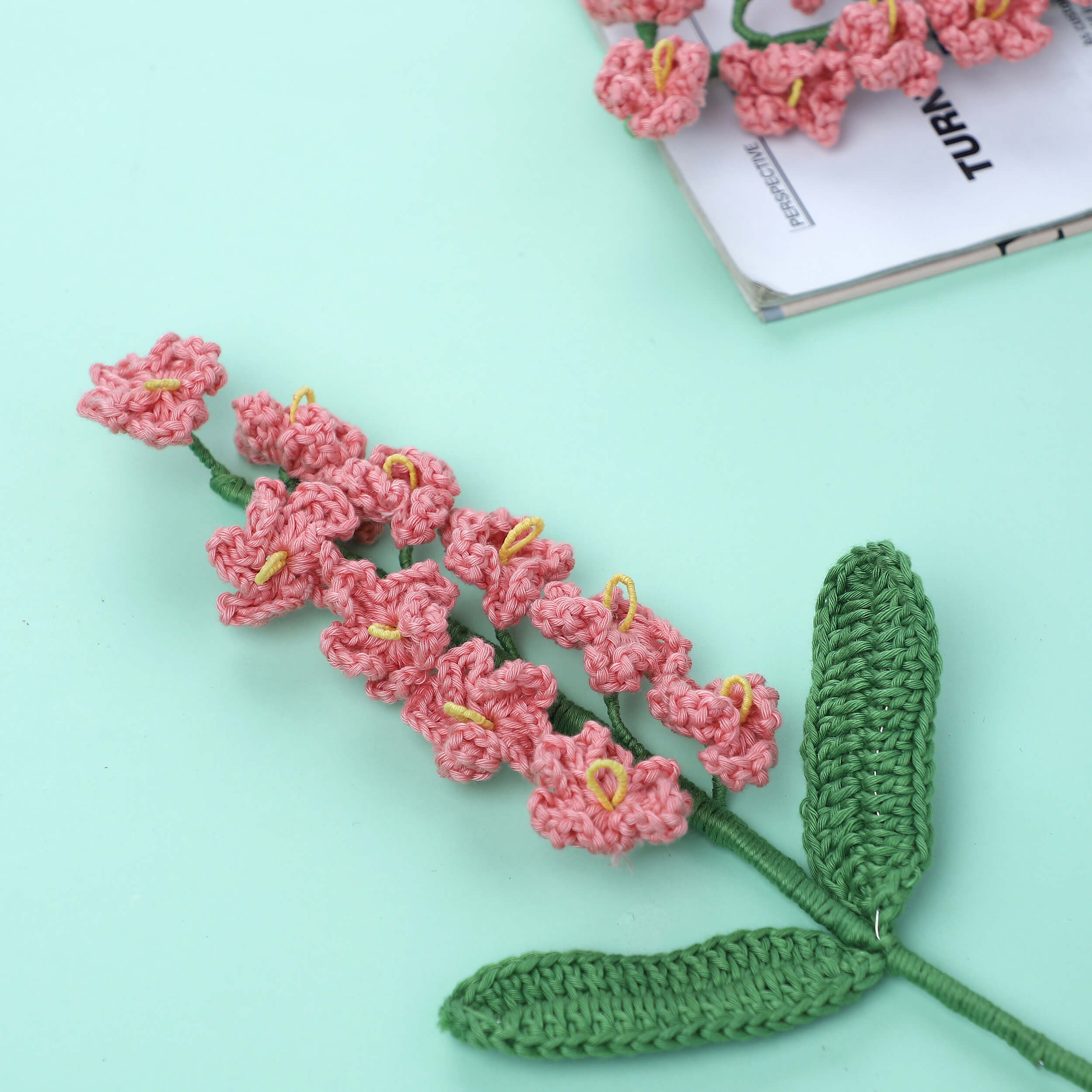 Forget me not - Handcrafted Crochet Flowers