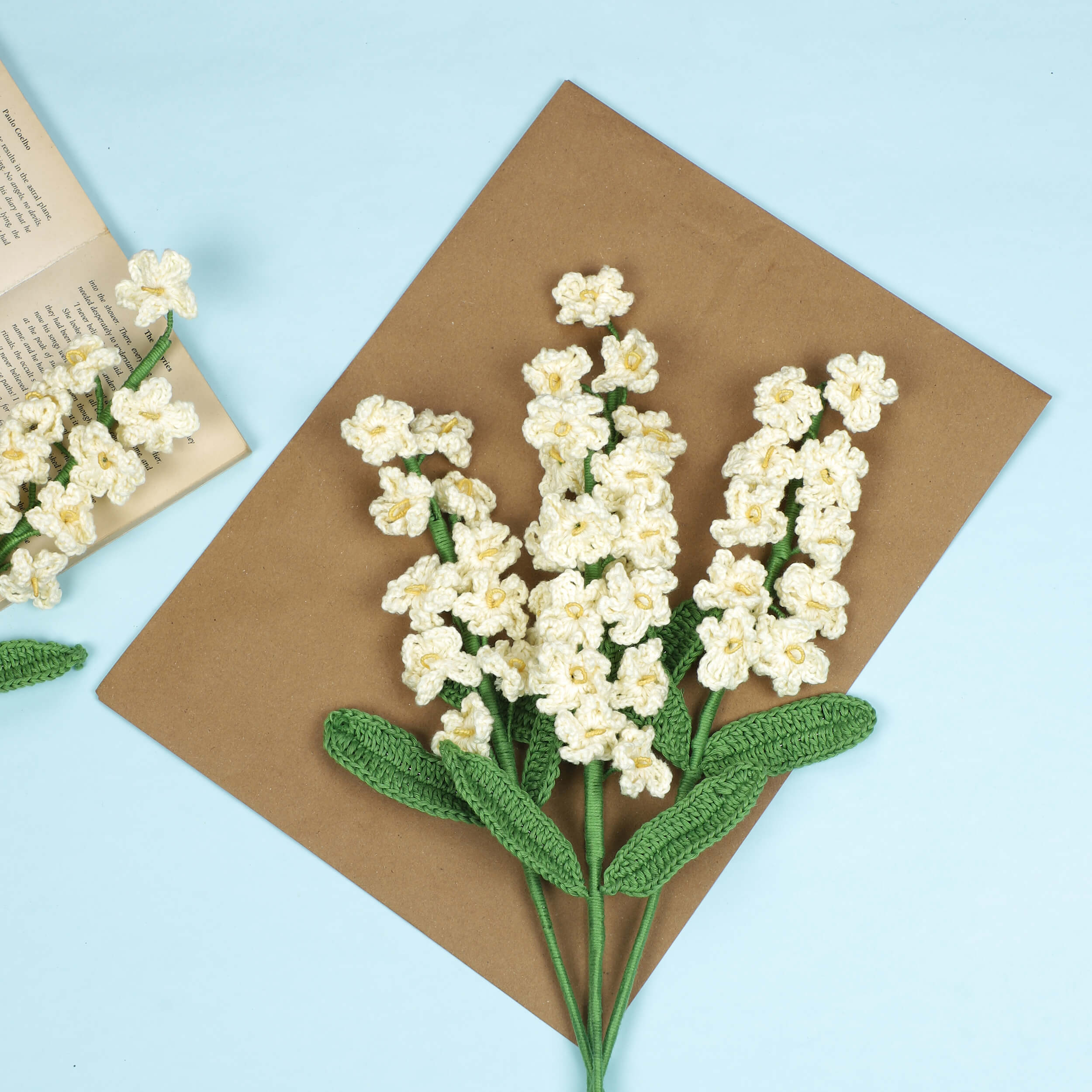 Forget me not - Handcrafted Crochet Flowers