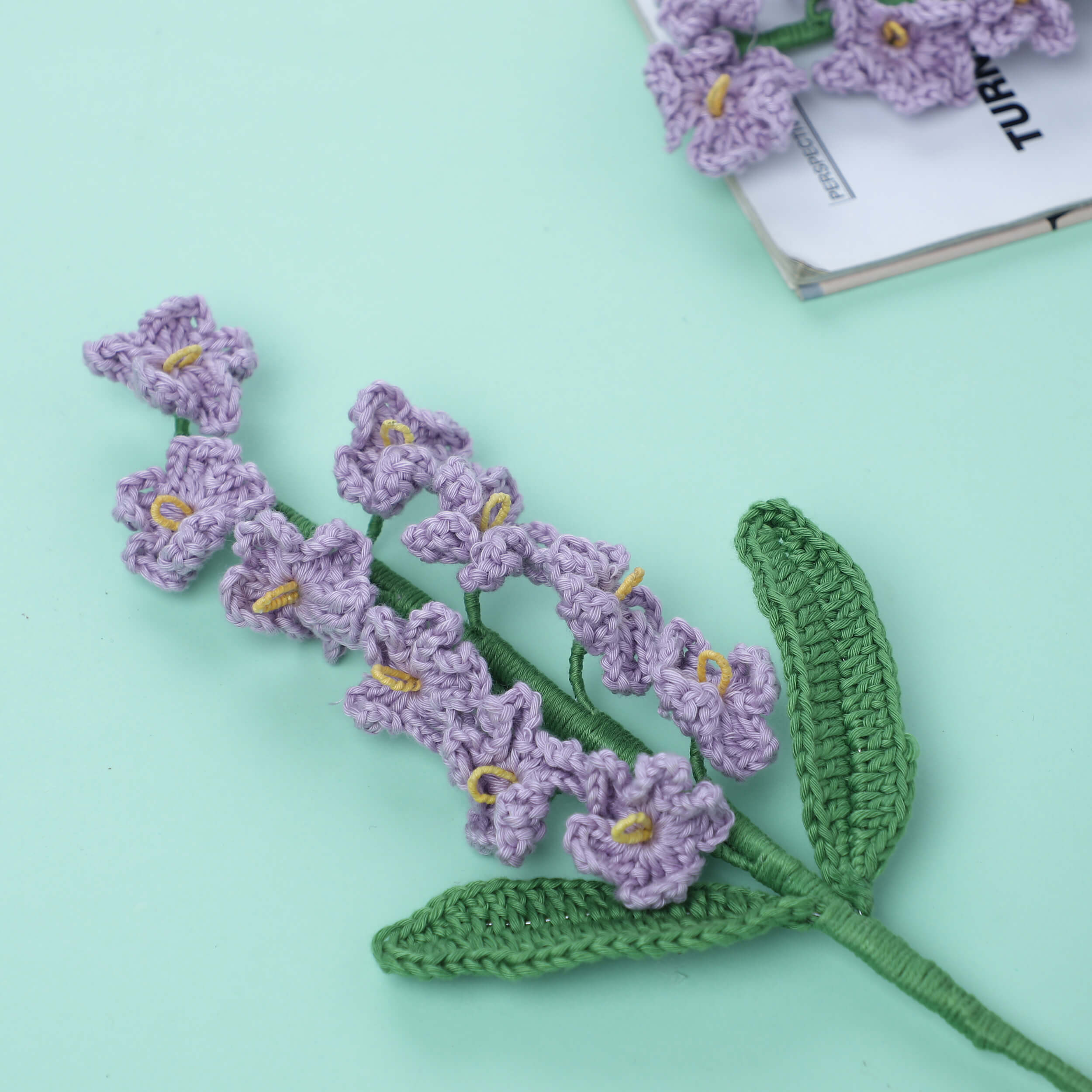 Forget me not - Handcrafted Crochet Flowers