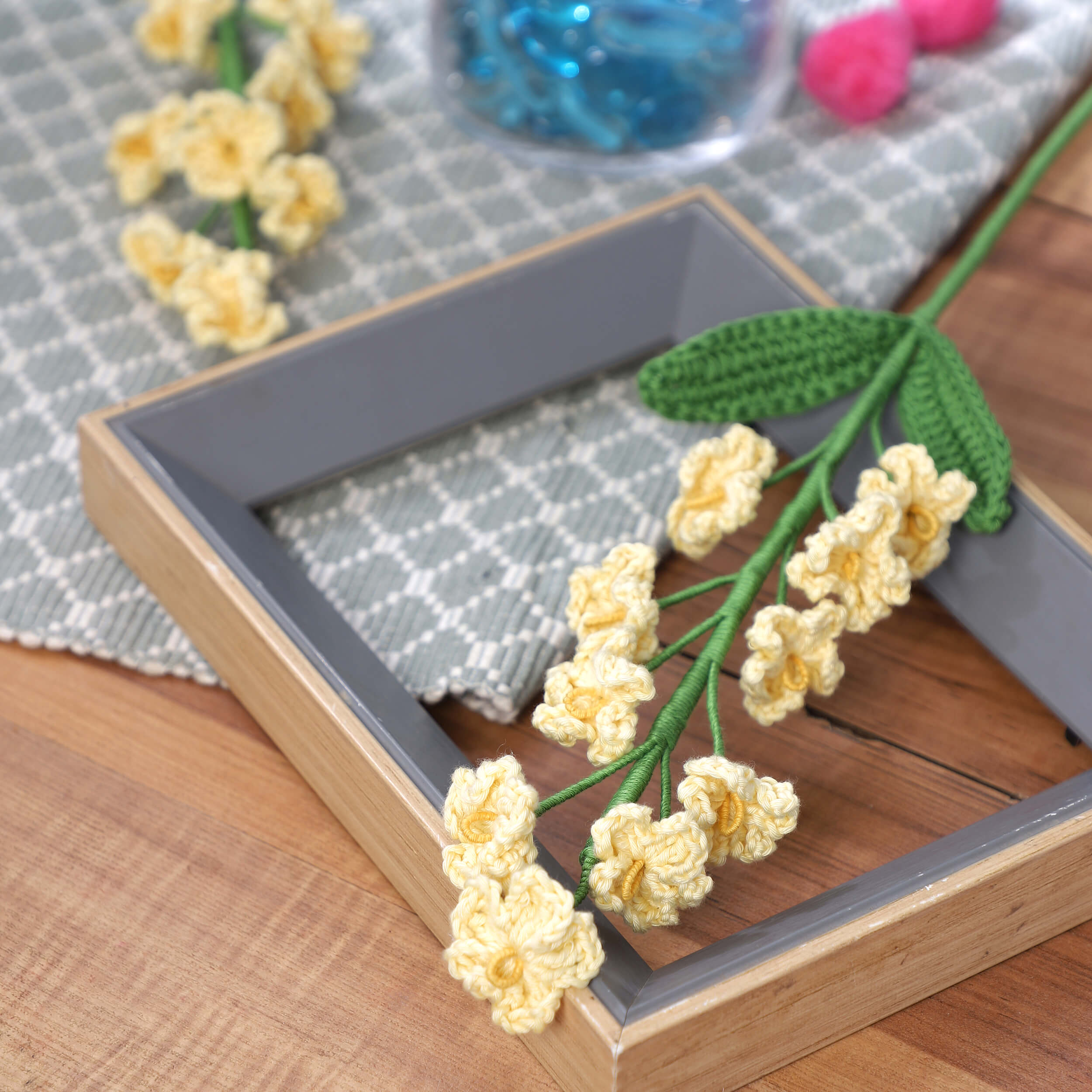 Forget me not - Handcrafted Crochet Flowers